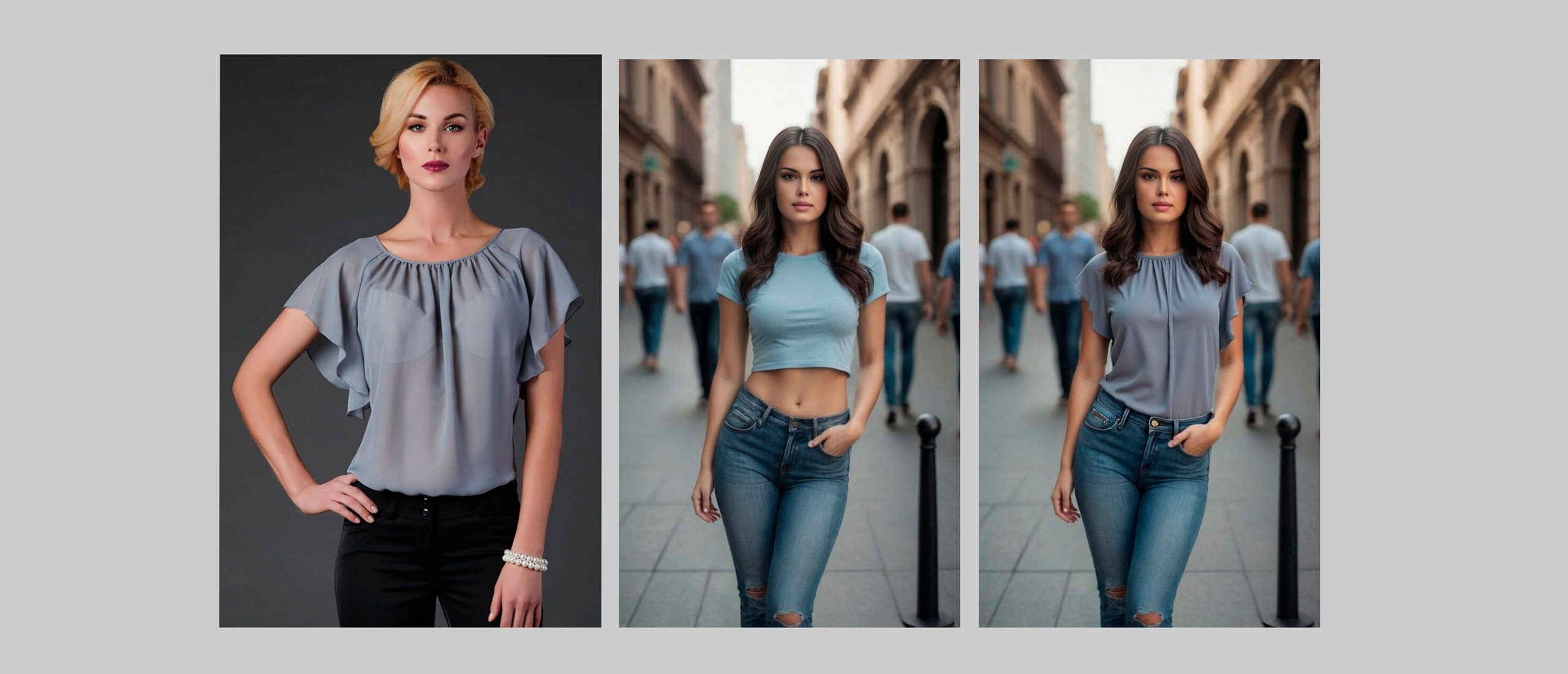 Виртуальная примерочная  гардеробная для интернет магазина