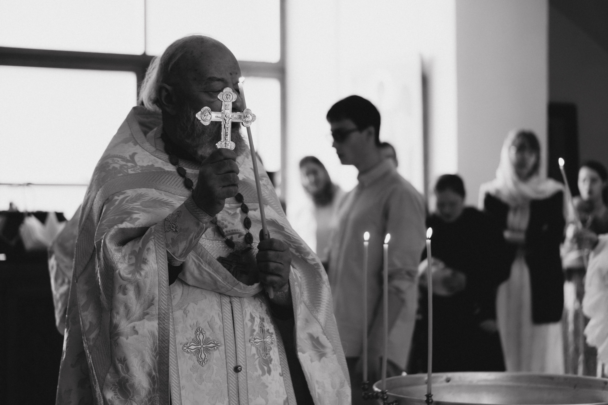 Крещение Миропии Лихов переулок ПСТГУ. Фотограф Москва Валерия Веденина