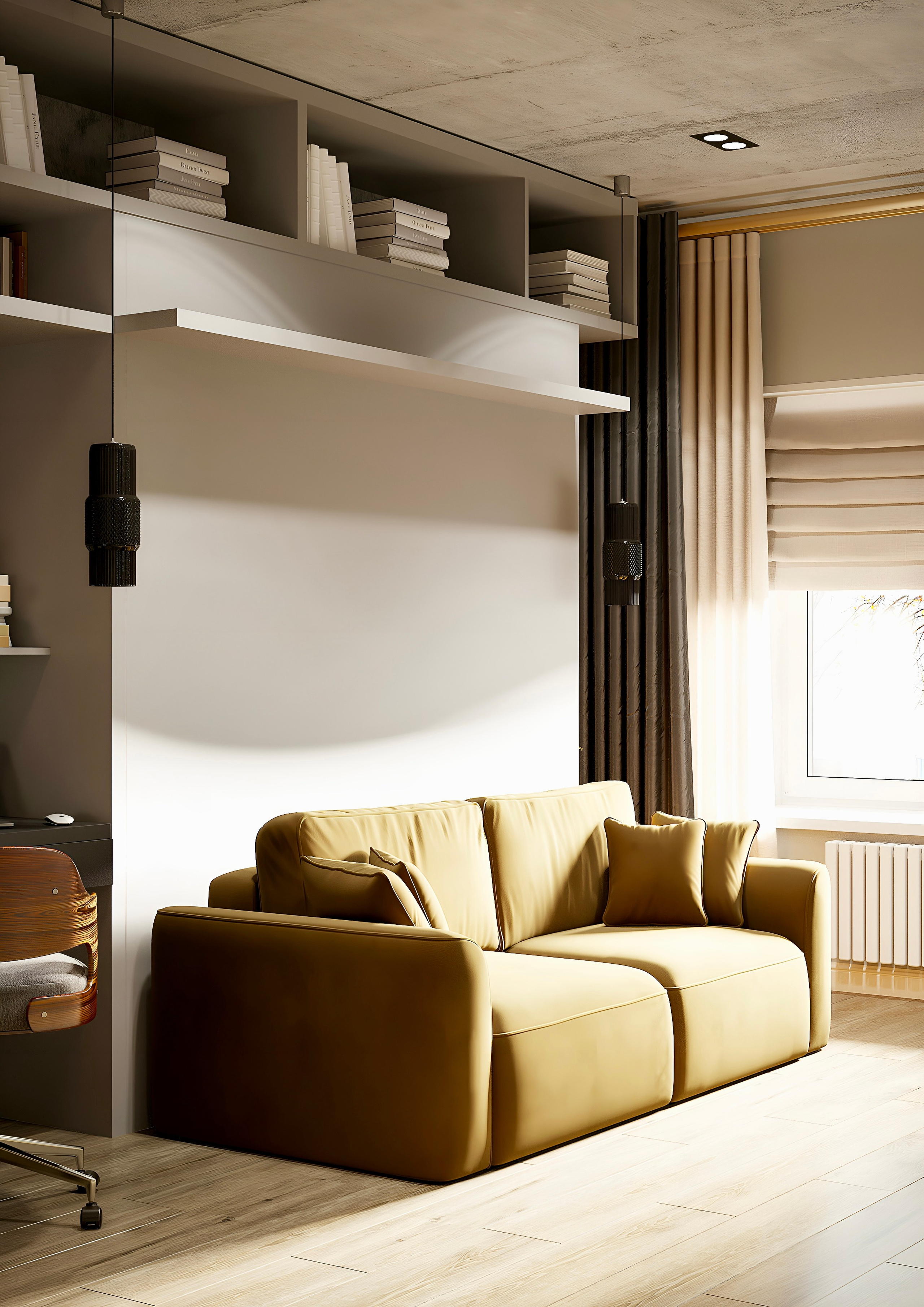 Функциональная однушка. Батракова Наталья дизайнер интерьеров Санкт-Петербург Москва Архангель