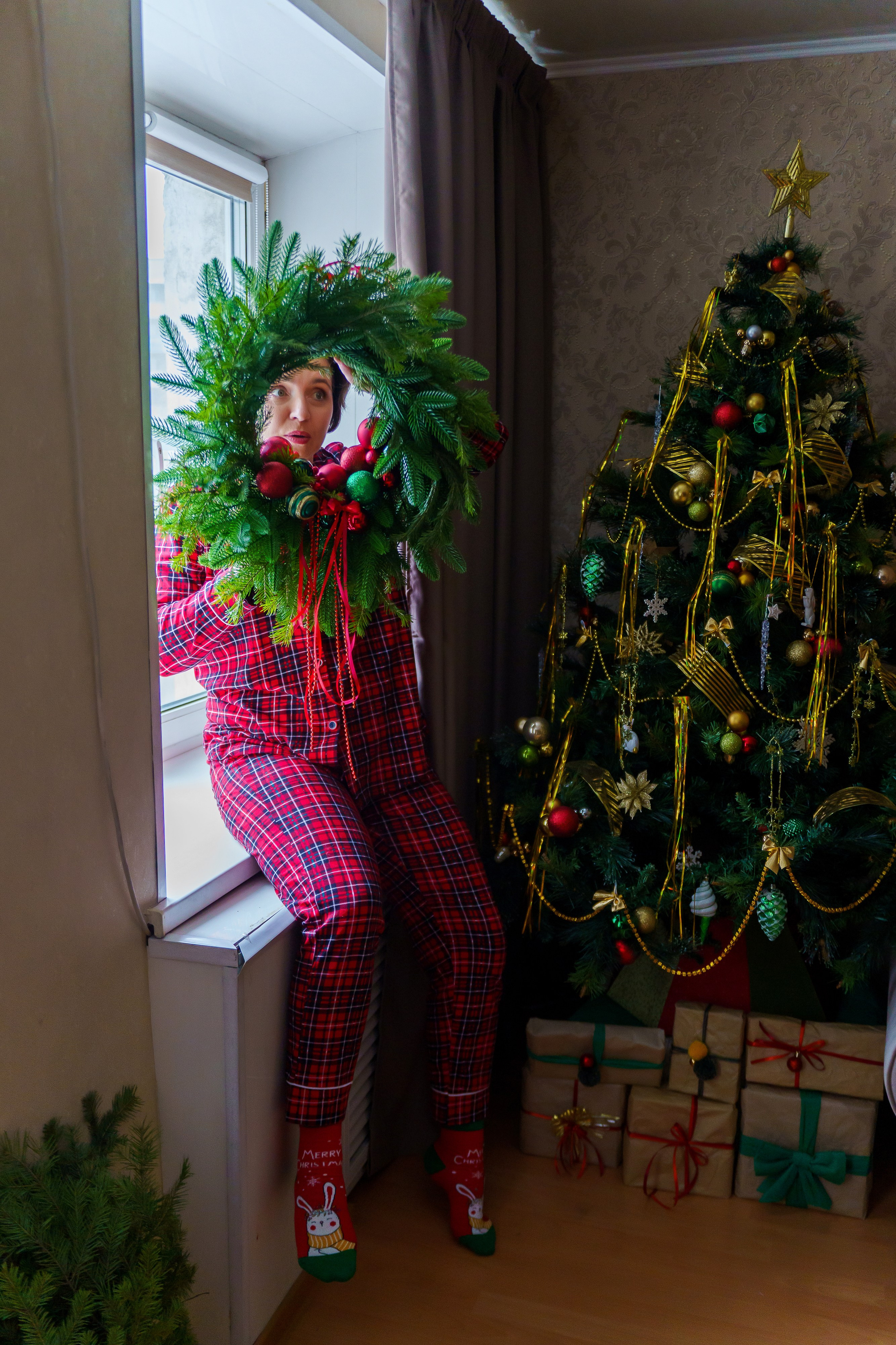 Новый год дома. Фотограф Челябинск · Ольга Серебрякова