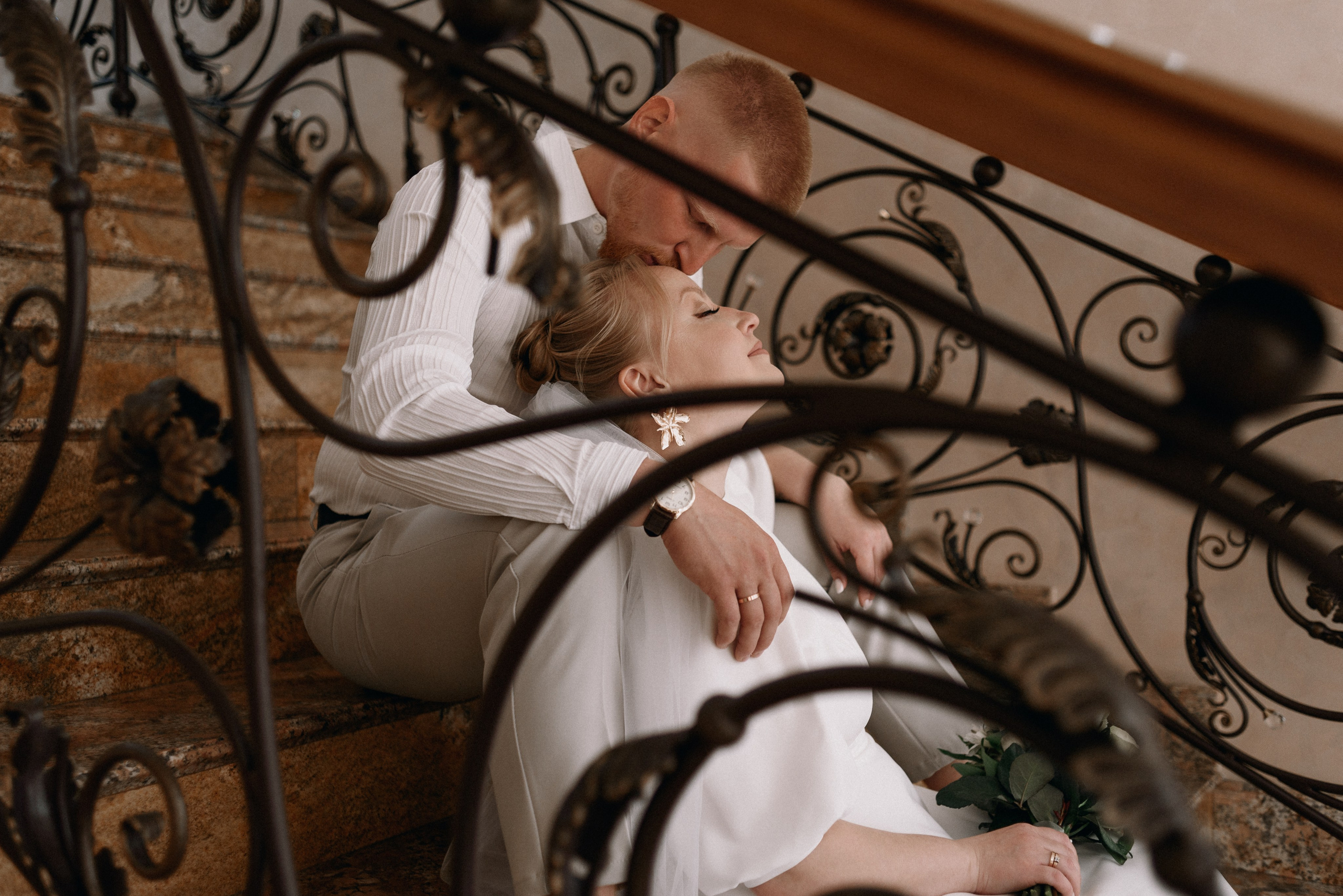 Свадебная фотосессия тюмень мост влюбленных. Фотограф Дарья Мустафина, Тюмень