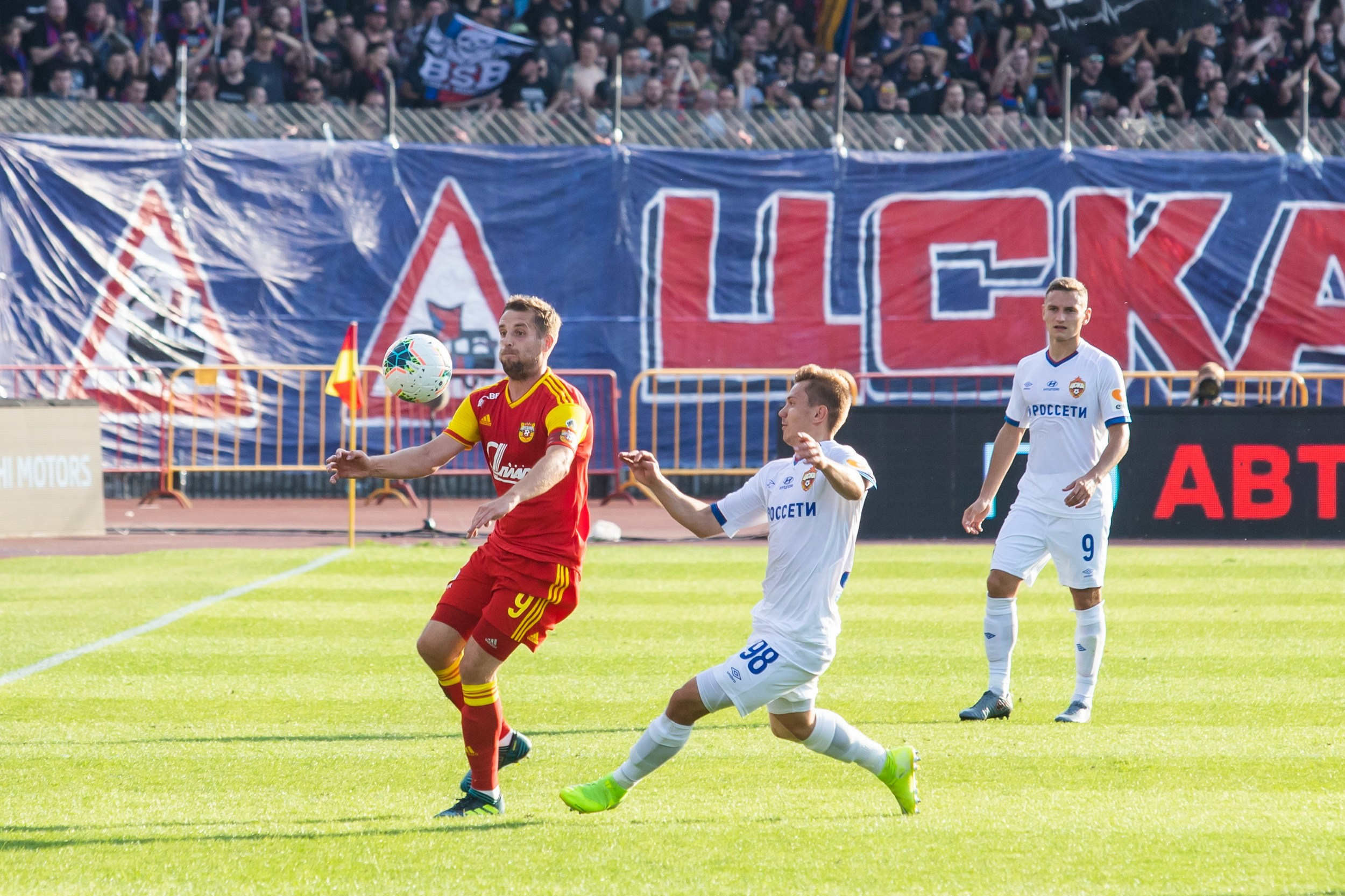 Арсенал 1-2 ЦСКА (1 сентября 2019). Репортажный фотограф Алексей Пирязев