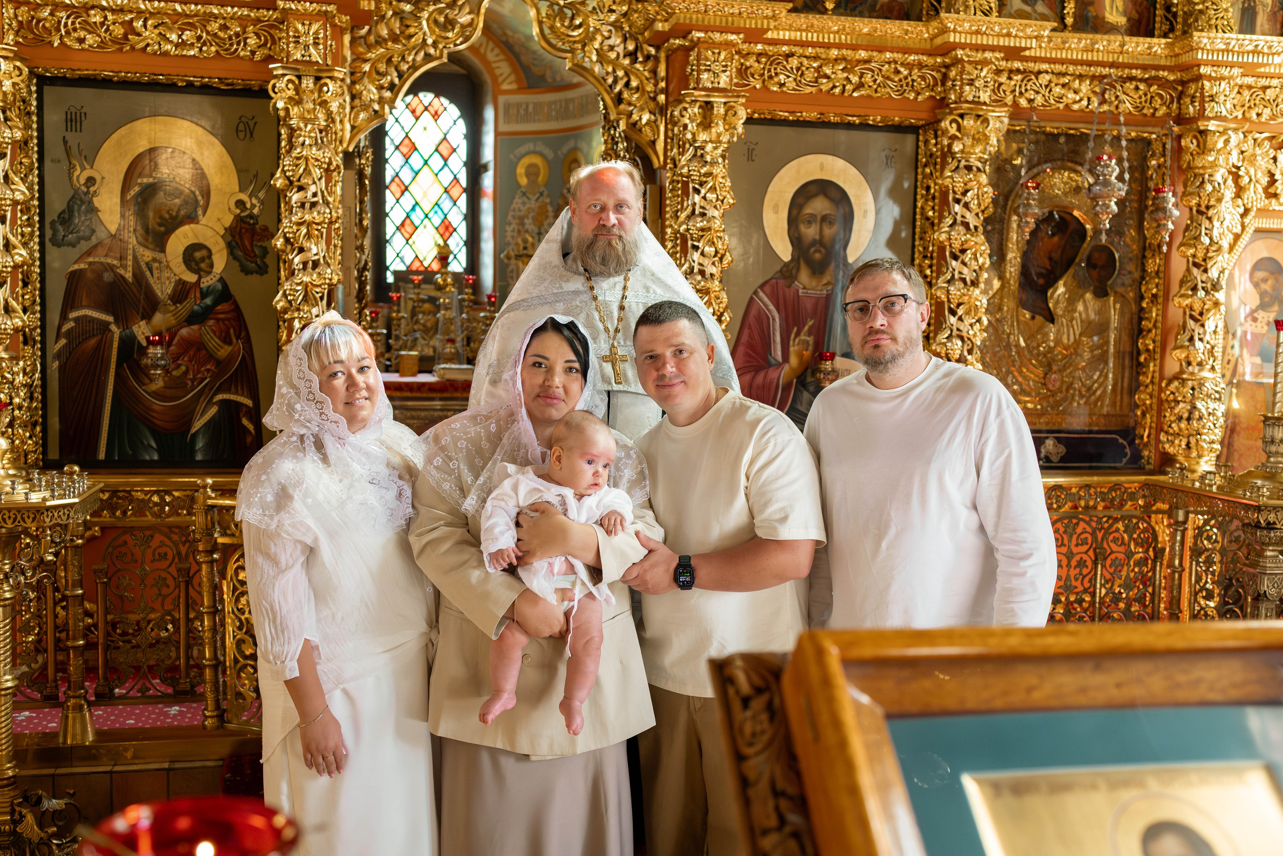 Таинство Крещения Евгения. Фотограф новорождённых Newborn Москва