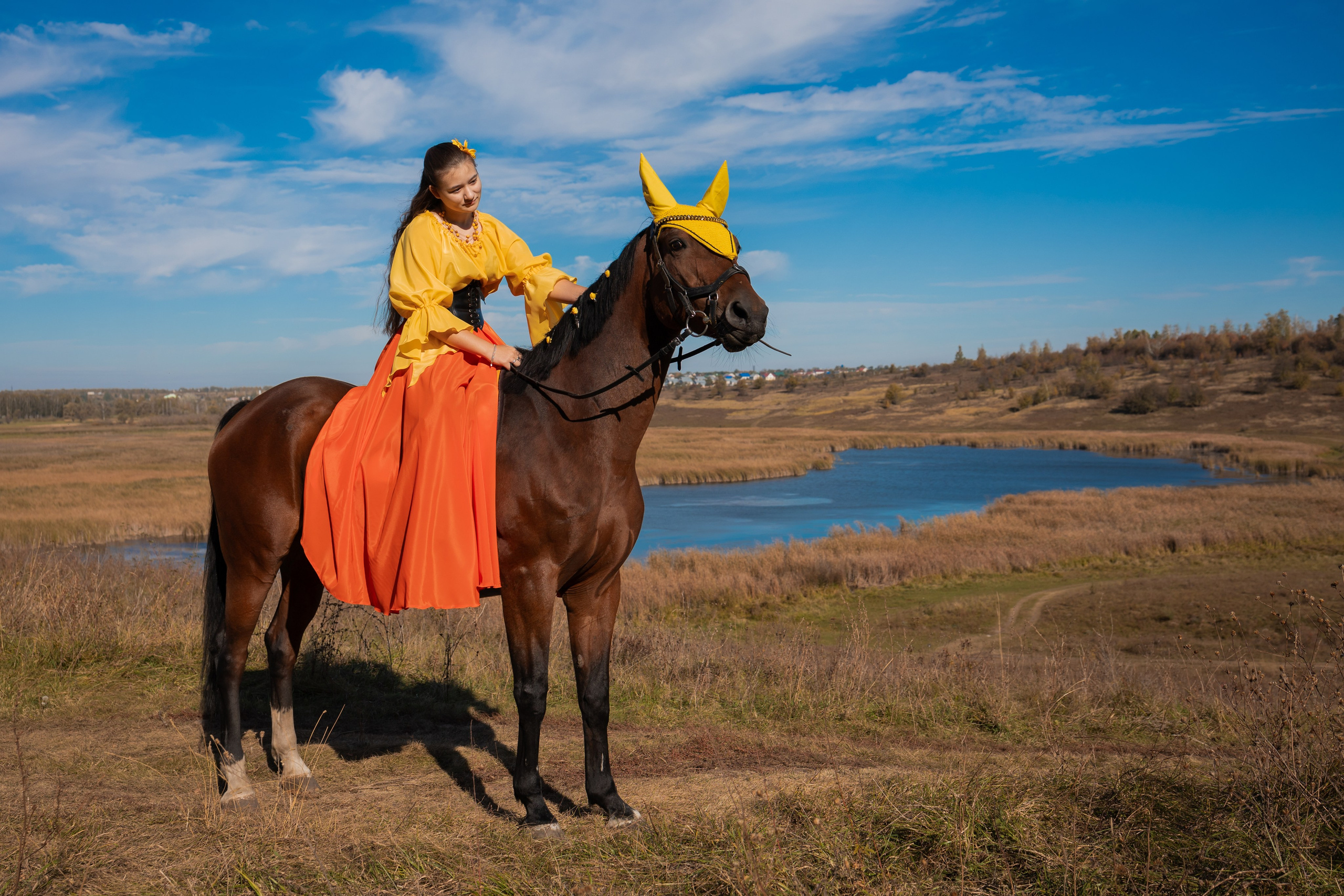 Фотосессия с лошадьми