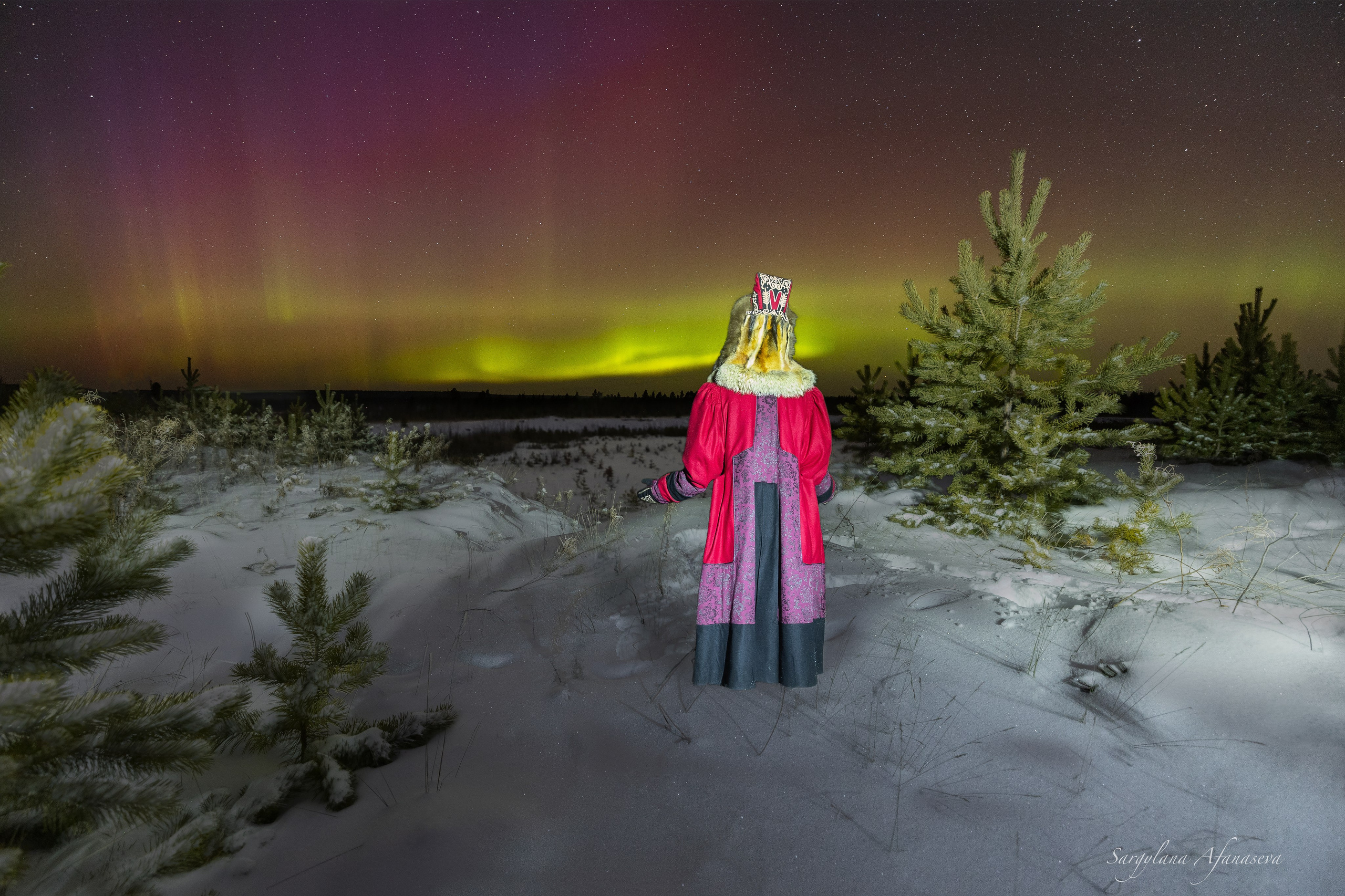 ПЕЙЗАЖ И ЛЮДИ. Саргылана Афанасьева