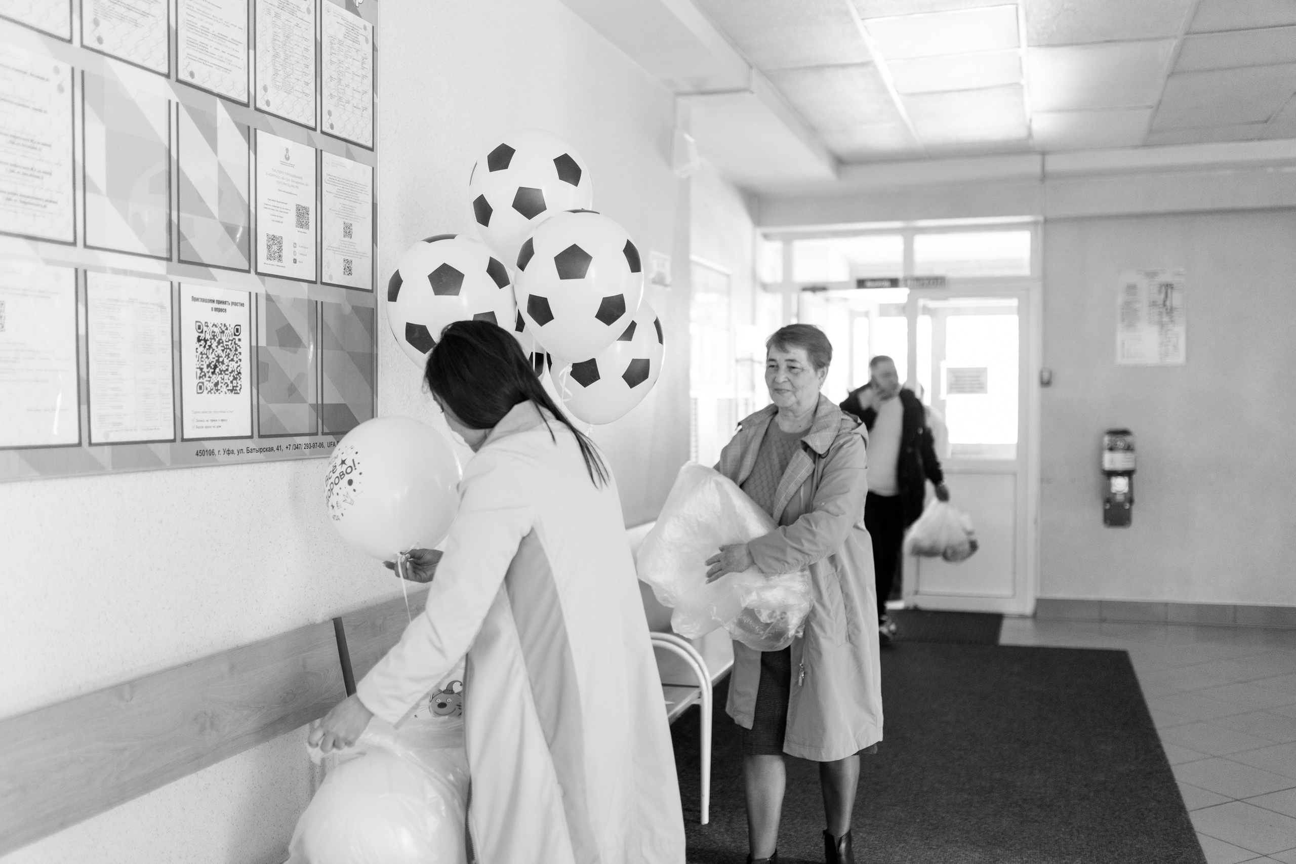 Съемка выписки из роддома. Фотограф в Уфе Ирина Идрисова