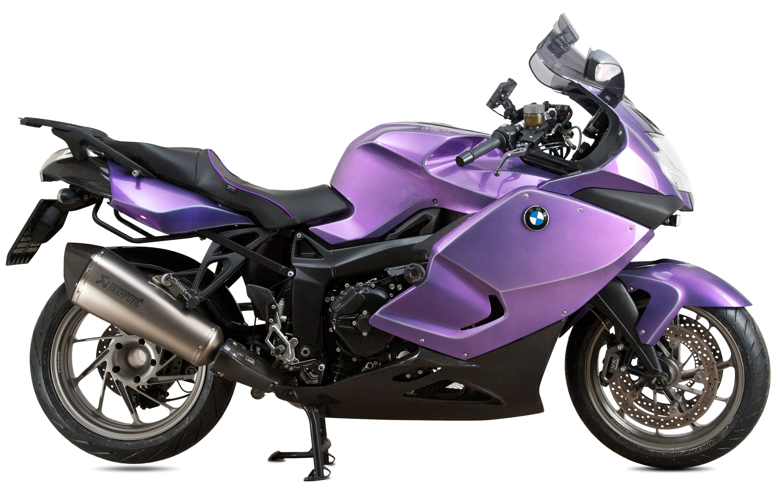 Customized BMW motorcycle - photographer Andrey Dunin