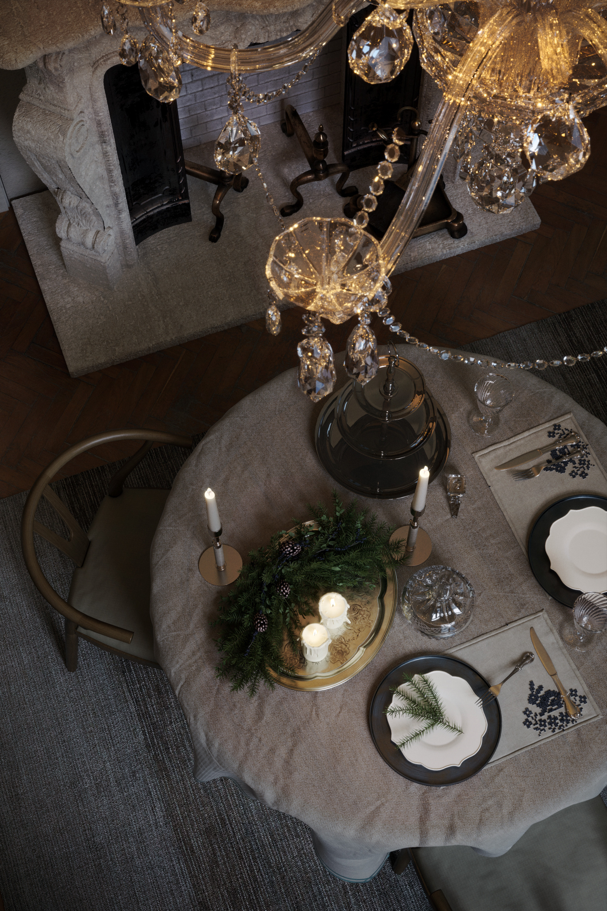 NEW YEAR MOOD. Визуализации Дизайн проектов