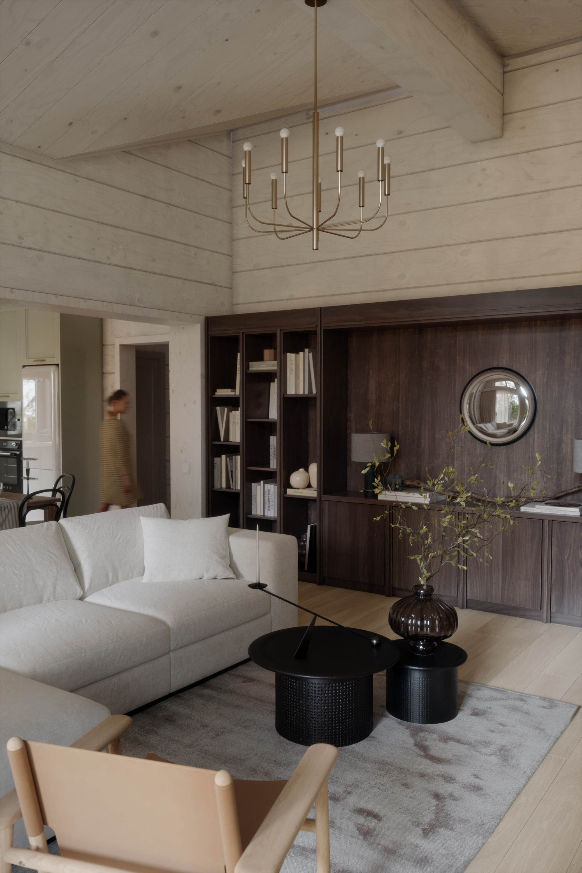 Загородный Дом. Архитектор Наталья Форш. Визуализации Дизайн проектов