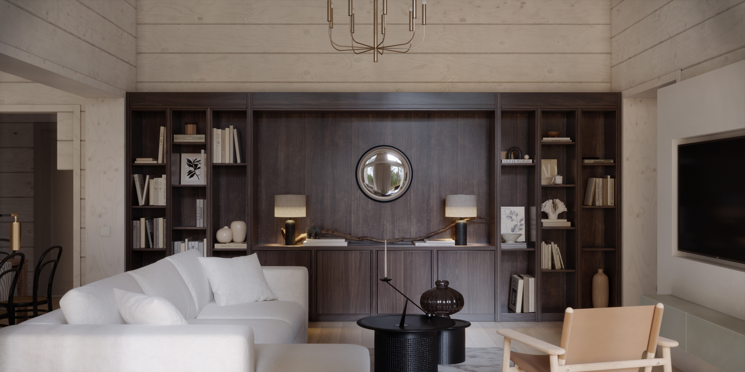 Загородный Дом. Архитектор Наталья Форш. Визуализации Дизайн проектов