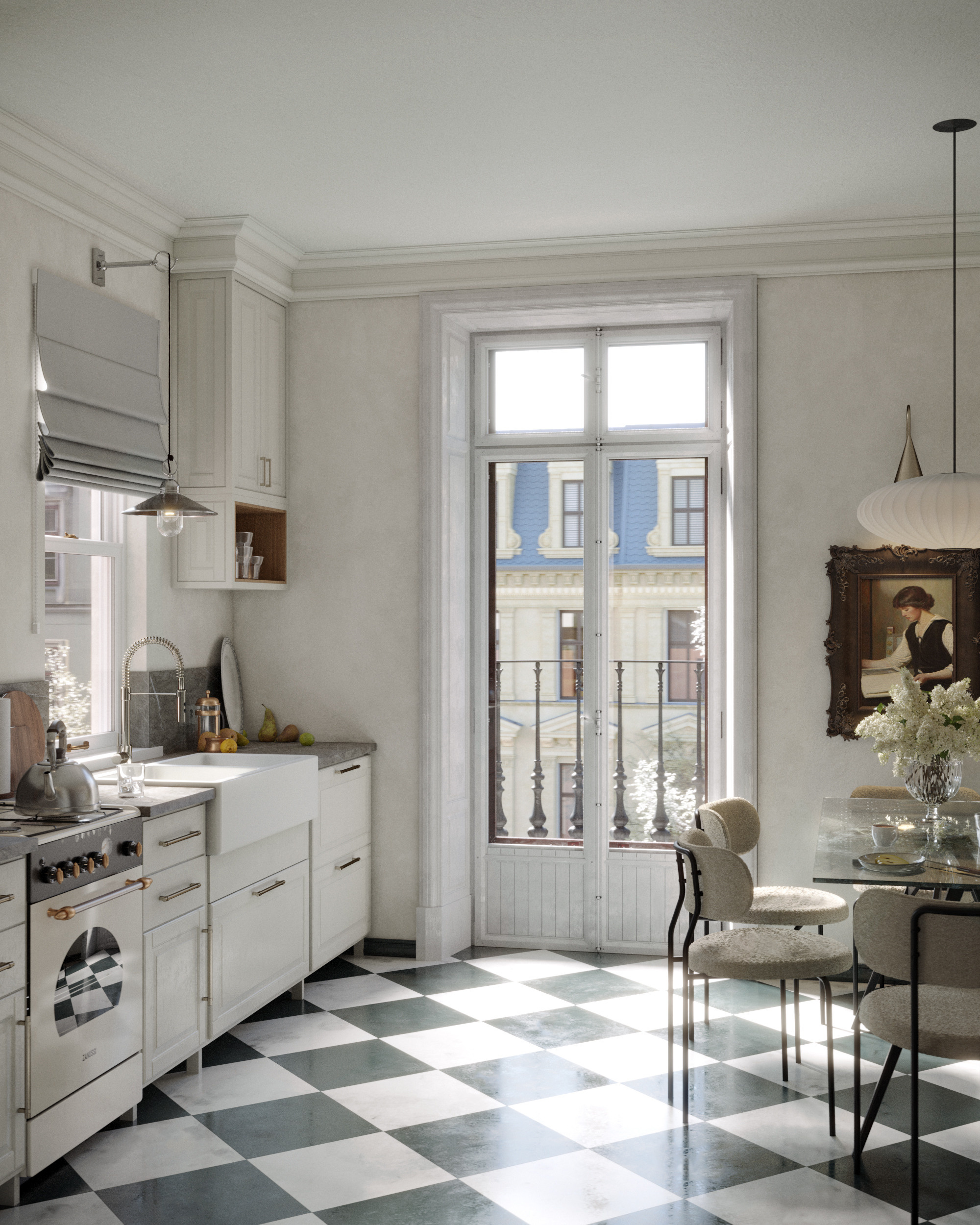 APARTMENT 1. Визуализации Дизайн проектов