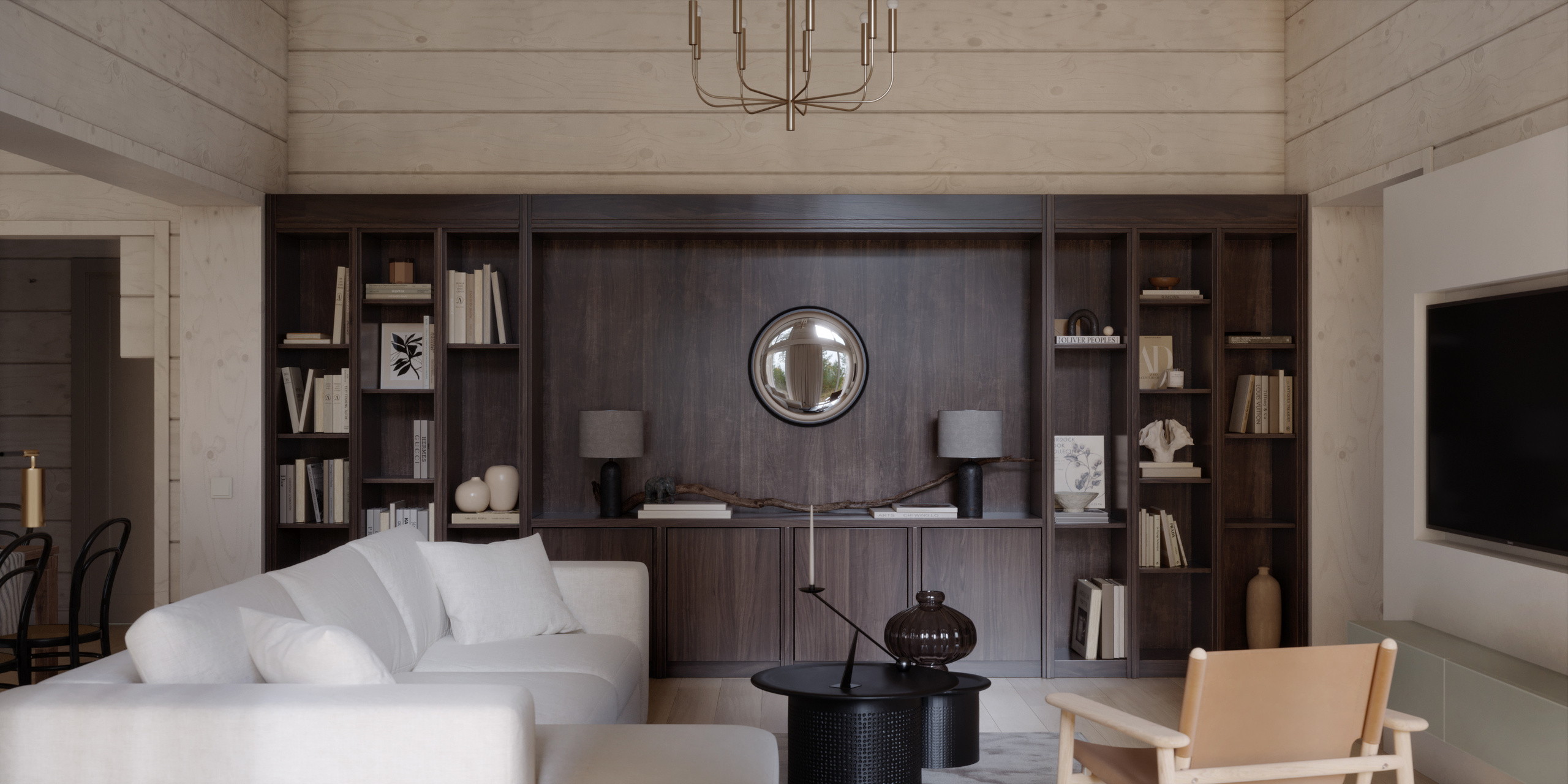 Загородный Дом. Архитектор Наталья Форш. Визуализации Дизайн проектов