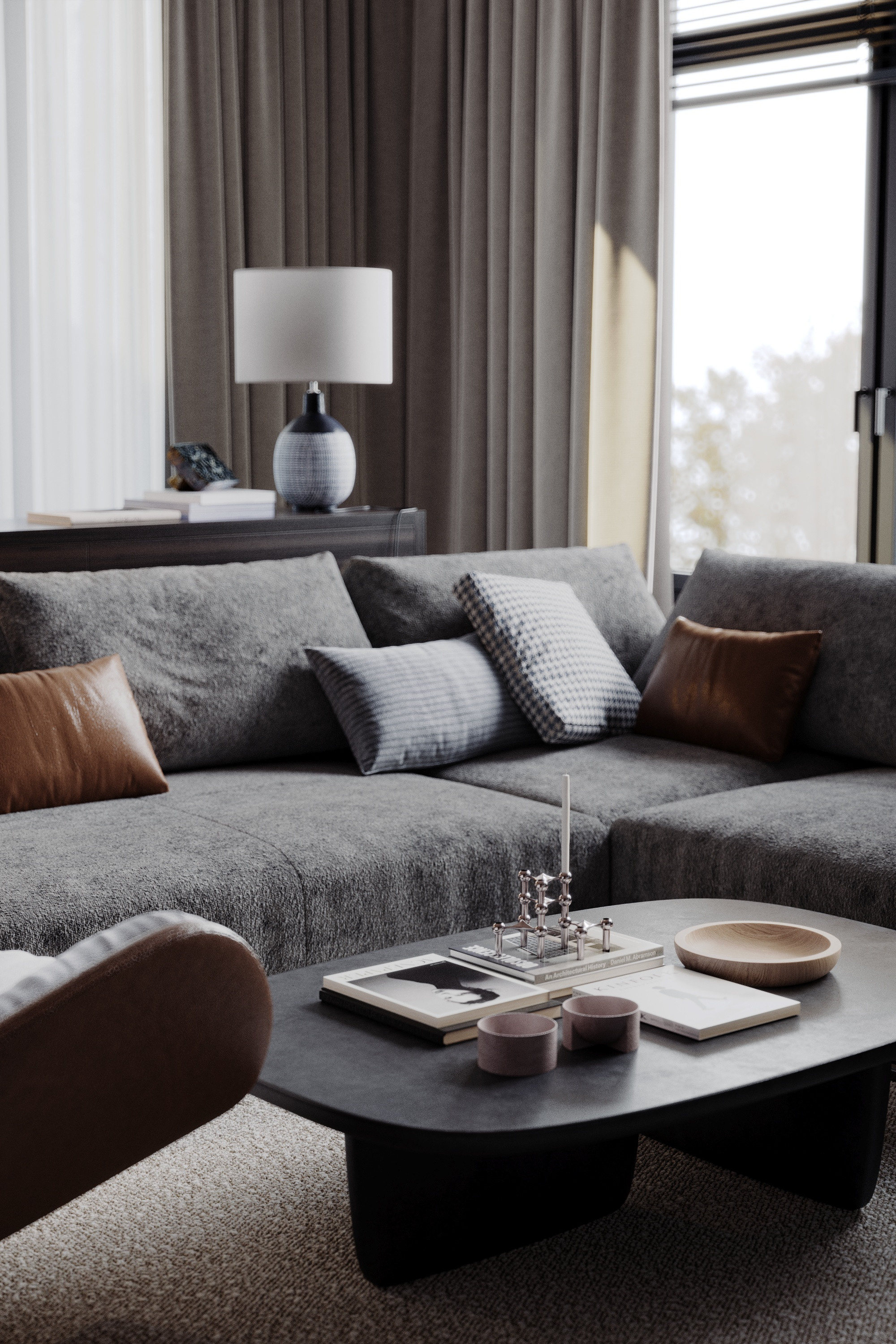 Пентхаус. Архитекторы Бюро SPHERA. Визуализации Дизайн проектов