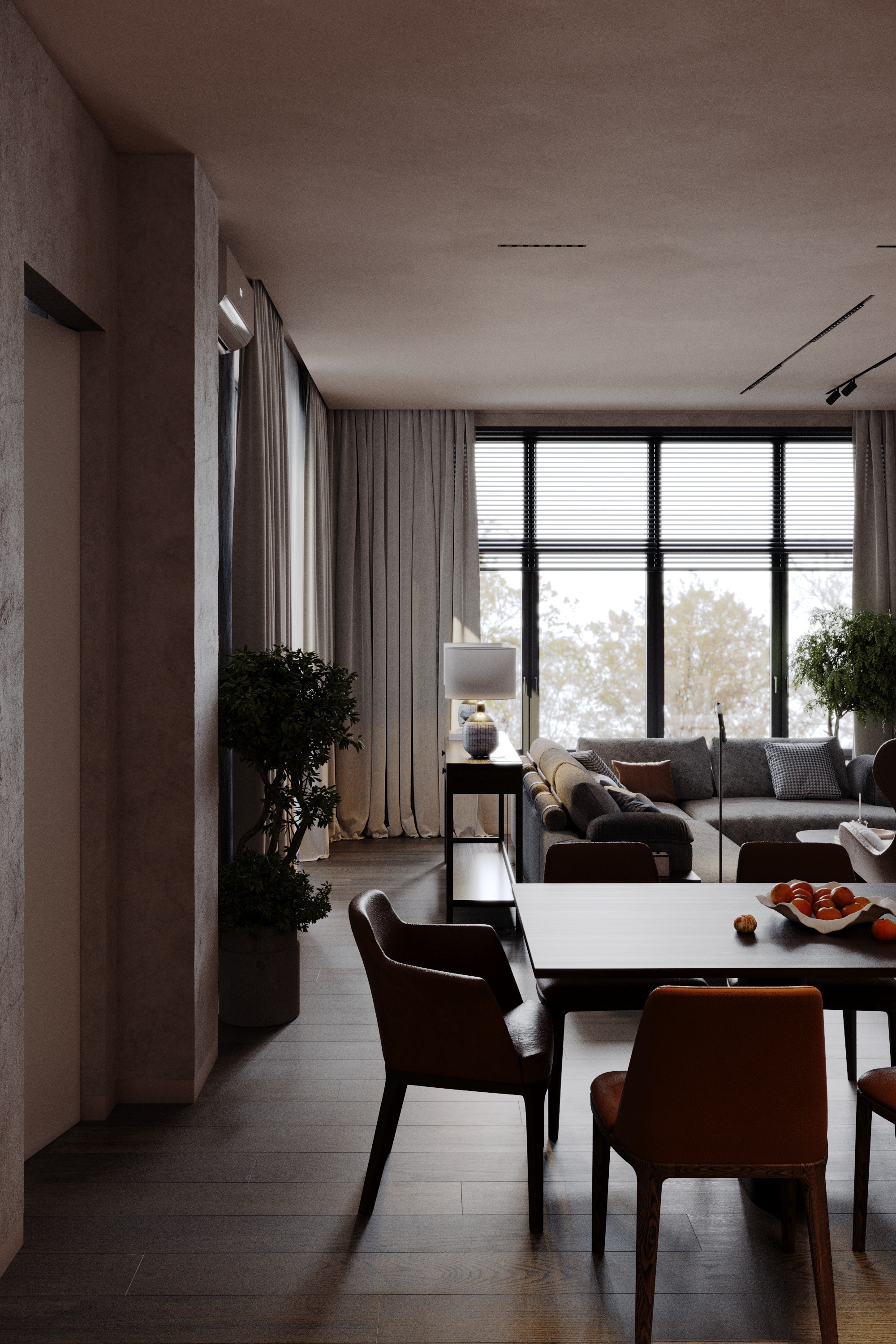 Пентхаус. Архитекторы Бюро SPHERA. Визуализации Дизайн проектов