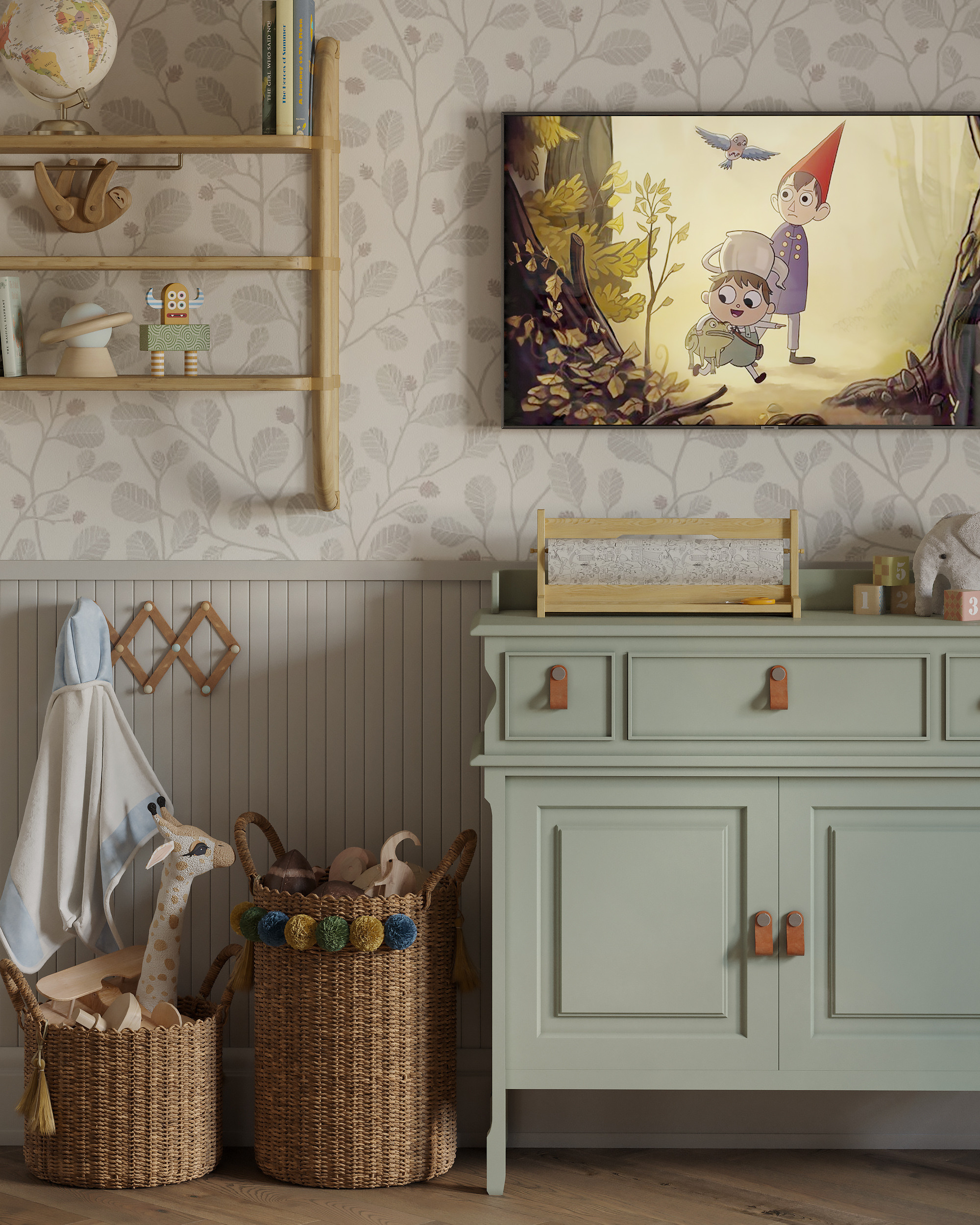 KID'S BEDROOM. Архитекторы бюро SPHERA. Визуализации Дизайн проектов