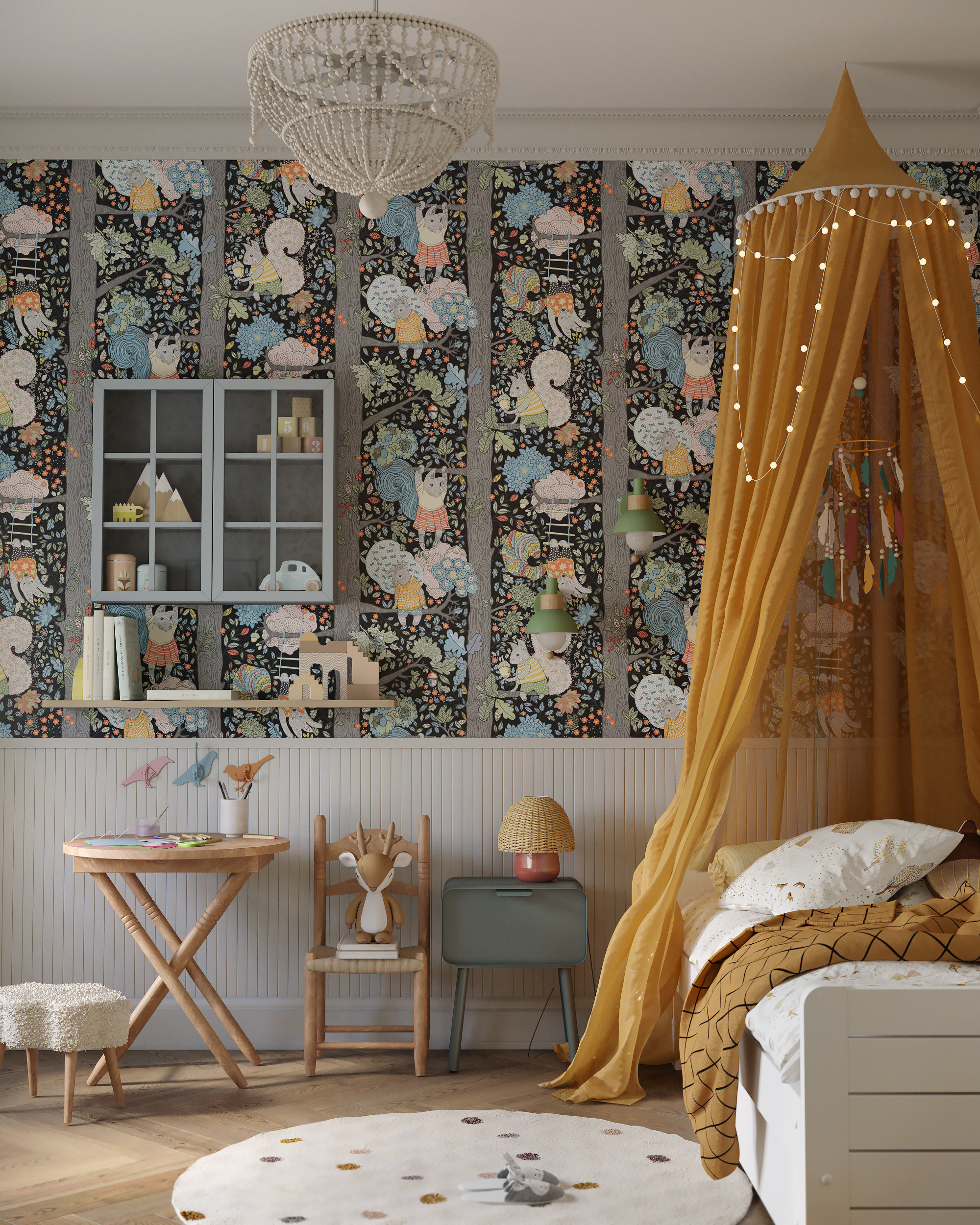 KID'S BEDROOM. Архитекторы бюро SPHERA. Визуализации Дизайн проектов