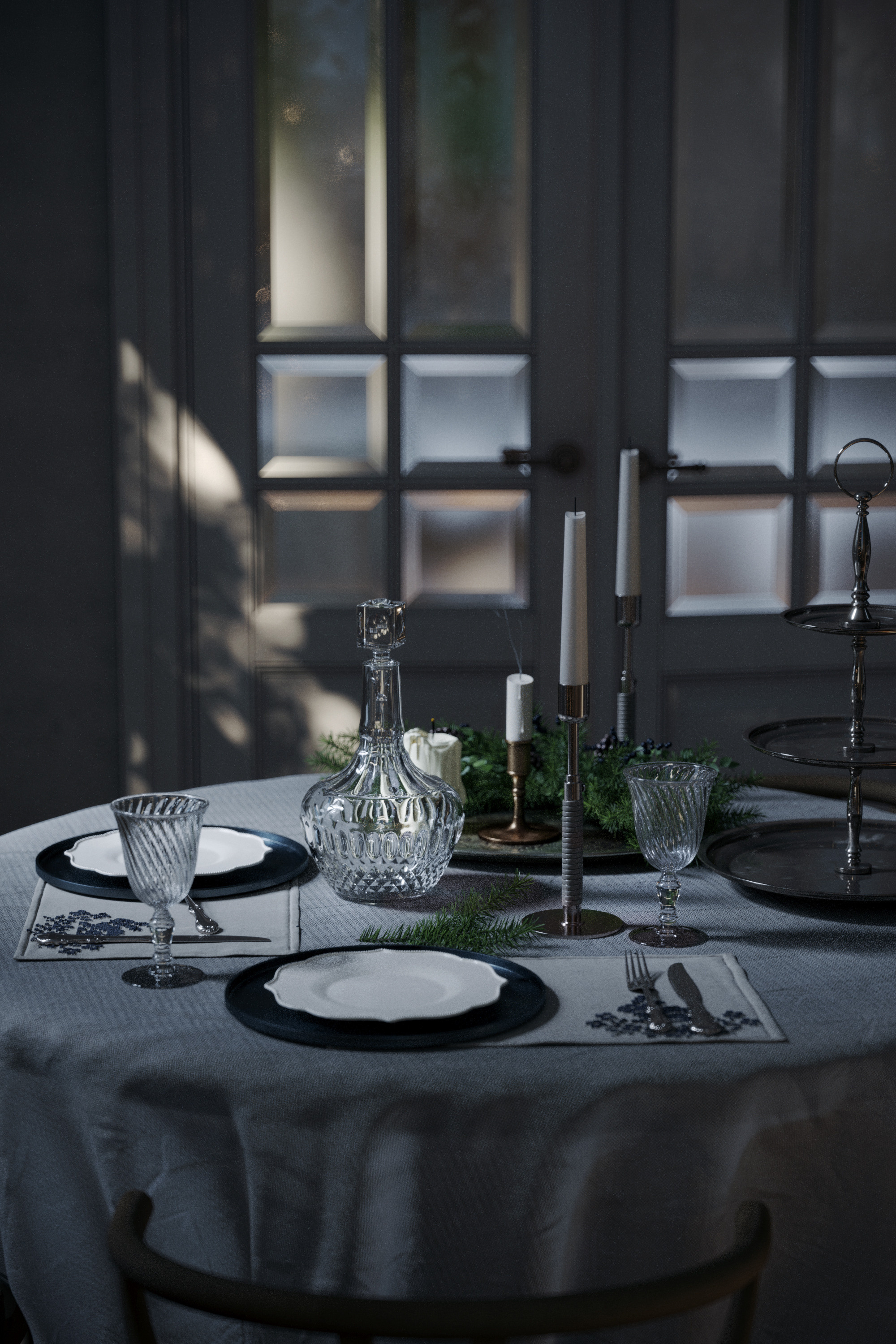 NEW YEAR MOOD. Визуализации Дизайн проектов