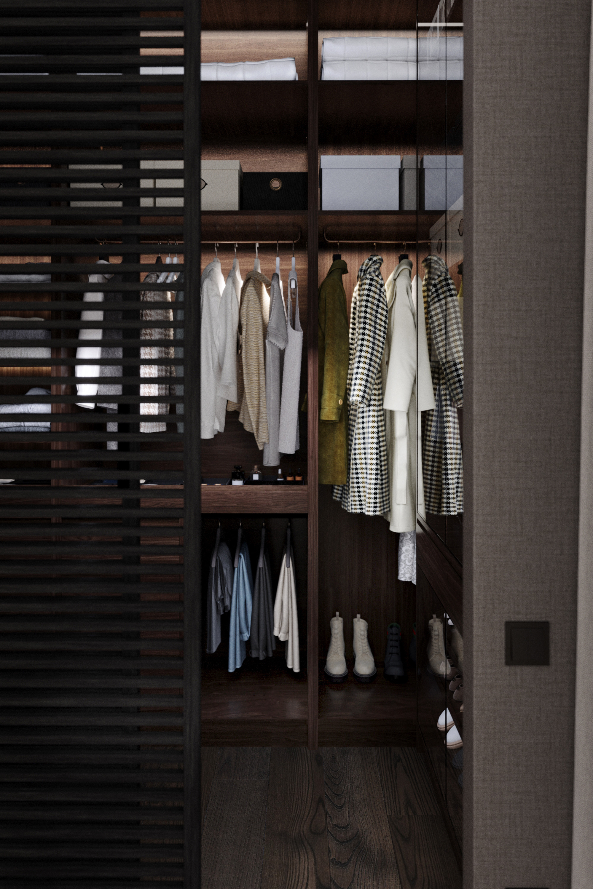 Спальня. Архитекторы бюро Sphera. Визуализации Дизайн проектов