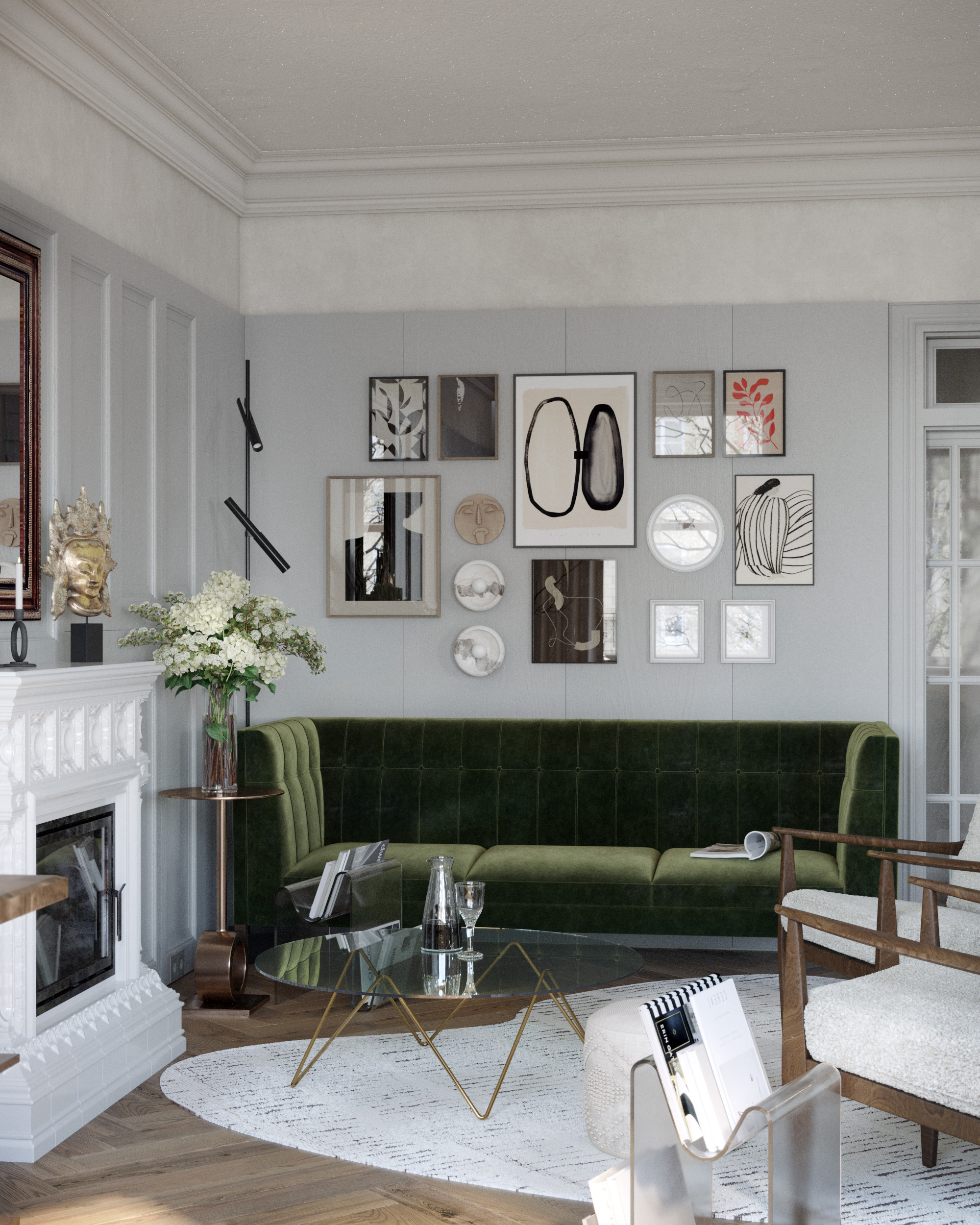 APARTMENT 1. Визуализации Дизайн проектов