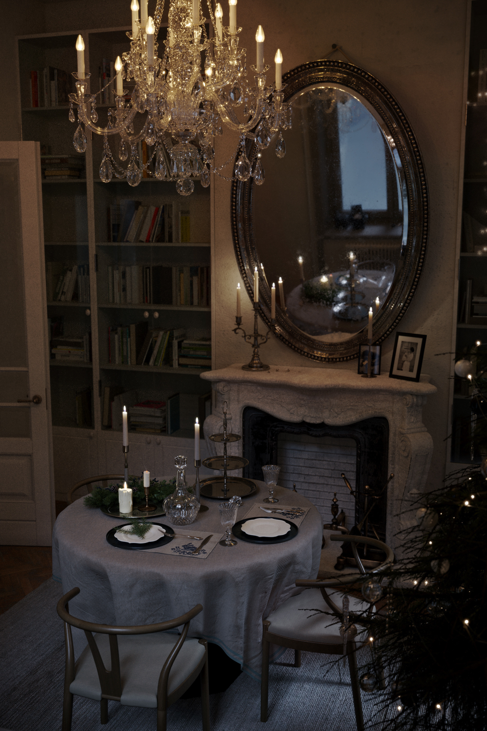 NEW YEAR MOOD. Визуализации Дизайн проектов