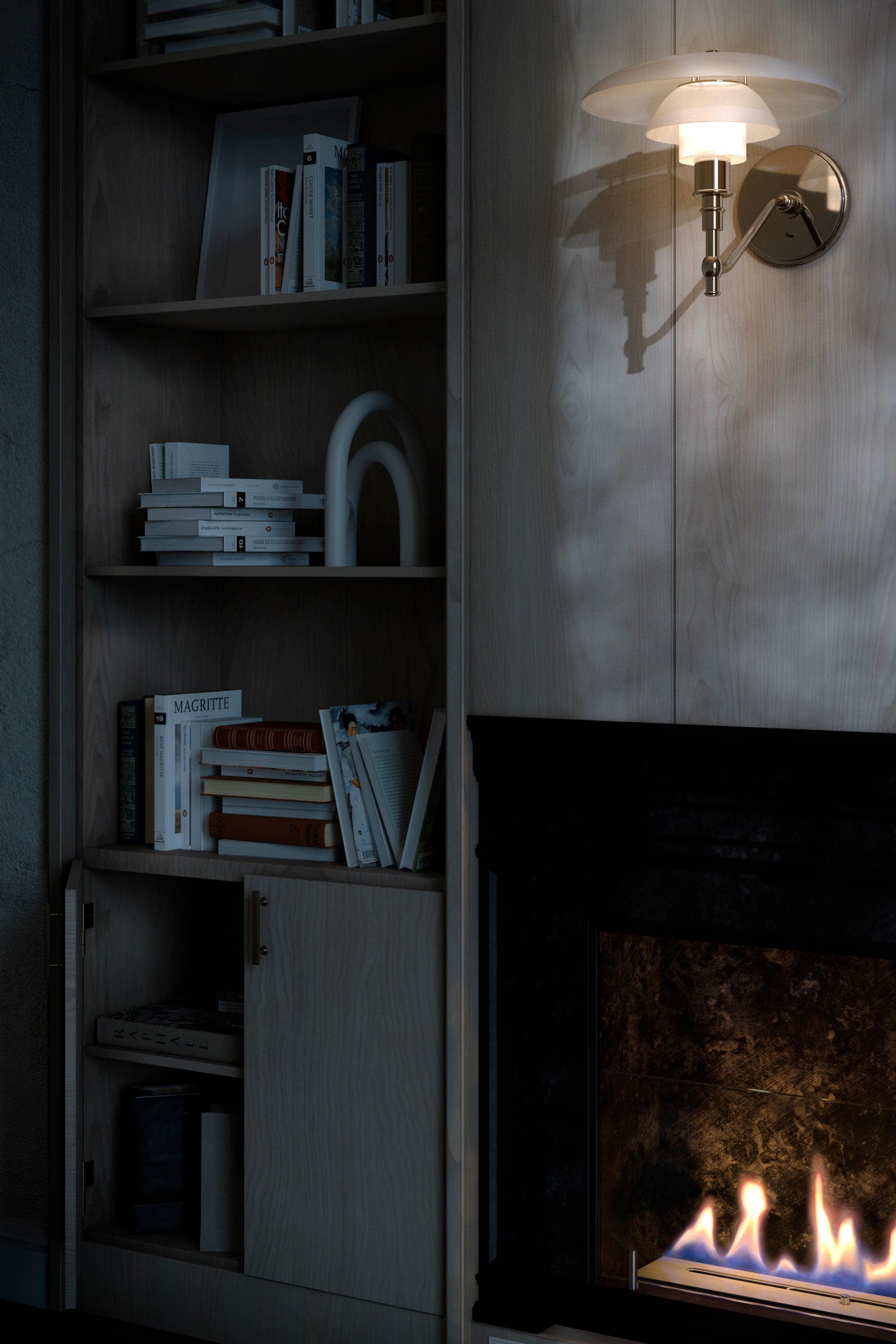 BEDROOM YELLOW. Визуализации Дизайн проектов