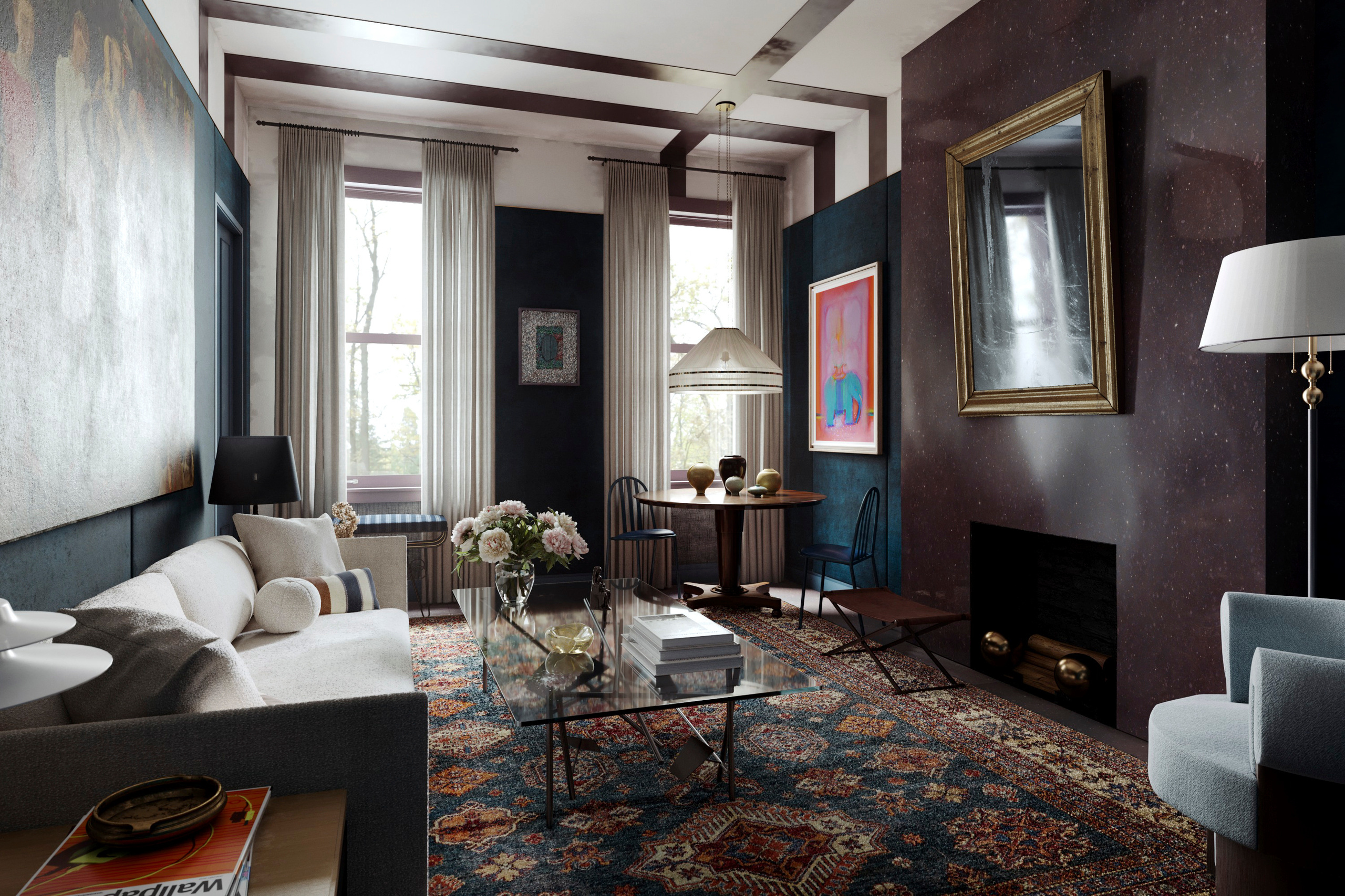 THE REFERENCE PROJECT BY PAPPAS MIRON DESIGN. Визуализации Дизайн проектов