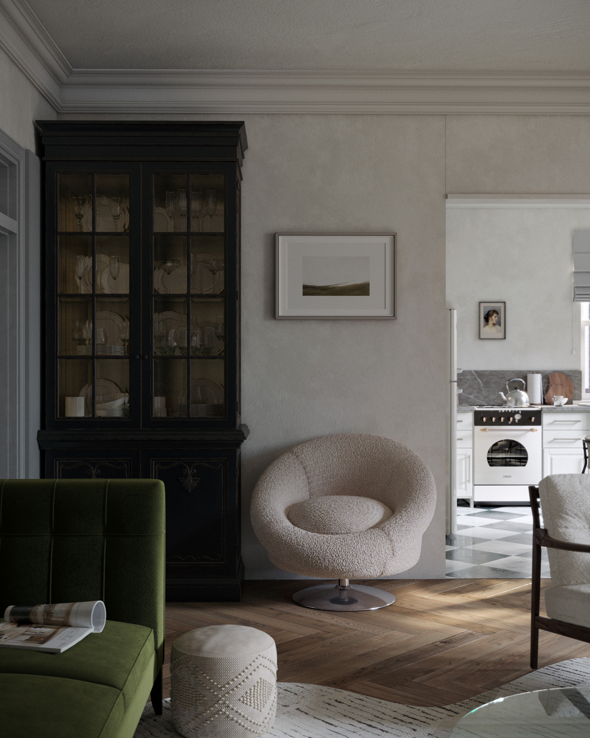 APARTMENT 1. Визуализации Дизайн проектов