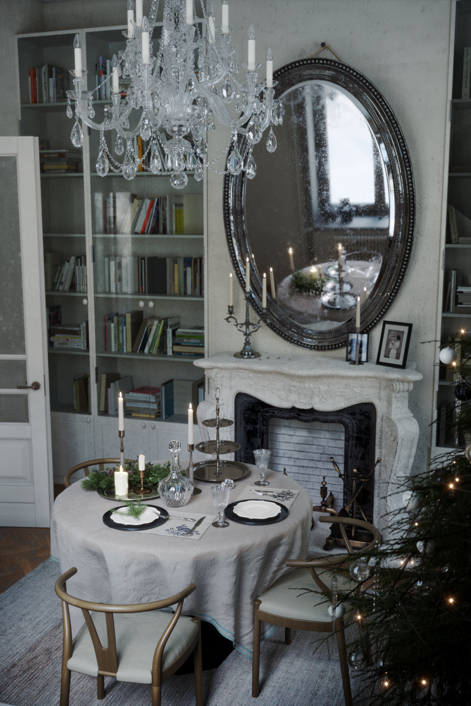 NEW YEAR MOOD. Визуализации Дизайн проектов