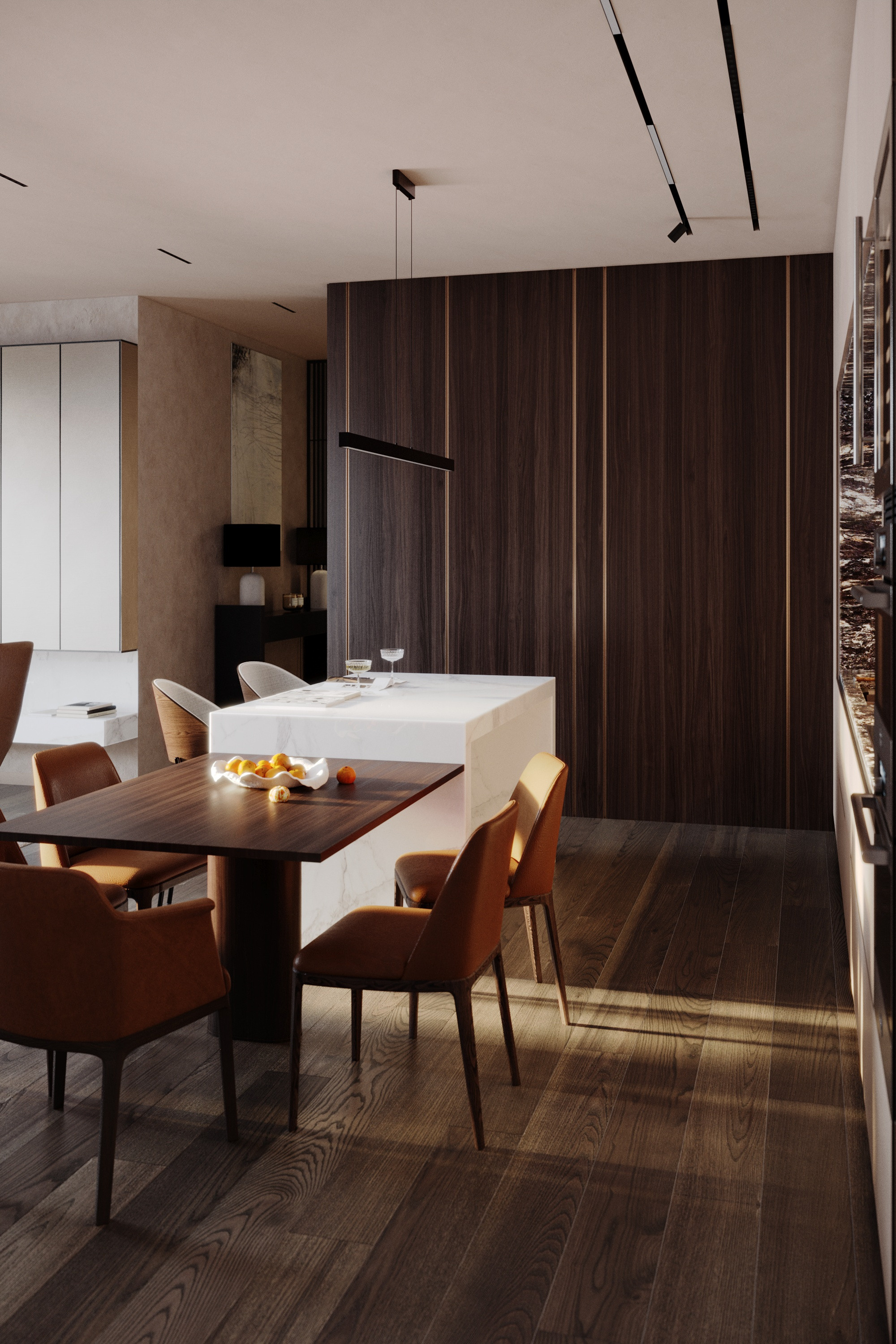 Пентхаус. Архитекторы Бюро SPHERA. Визуализации Дизайн проектов