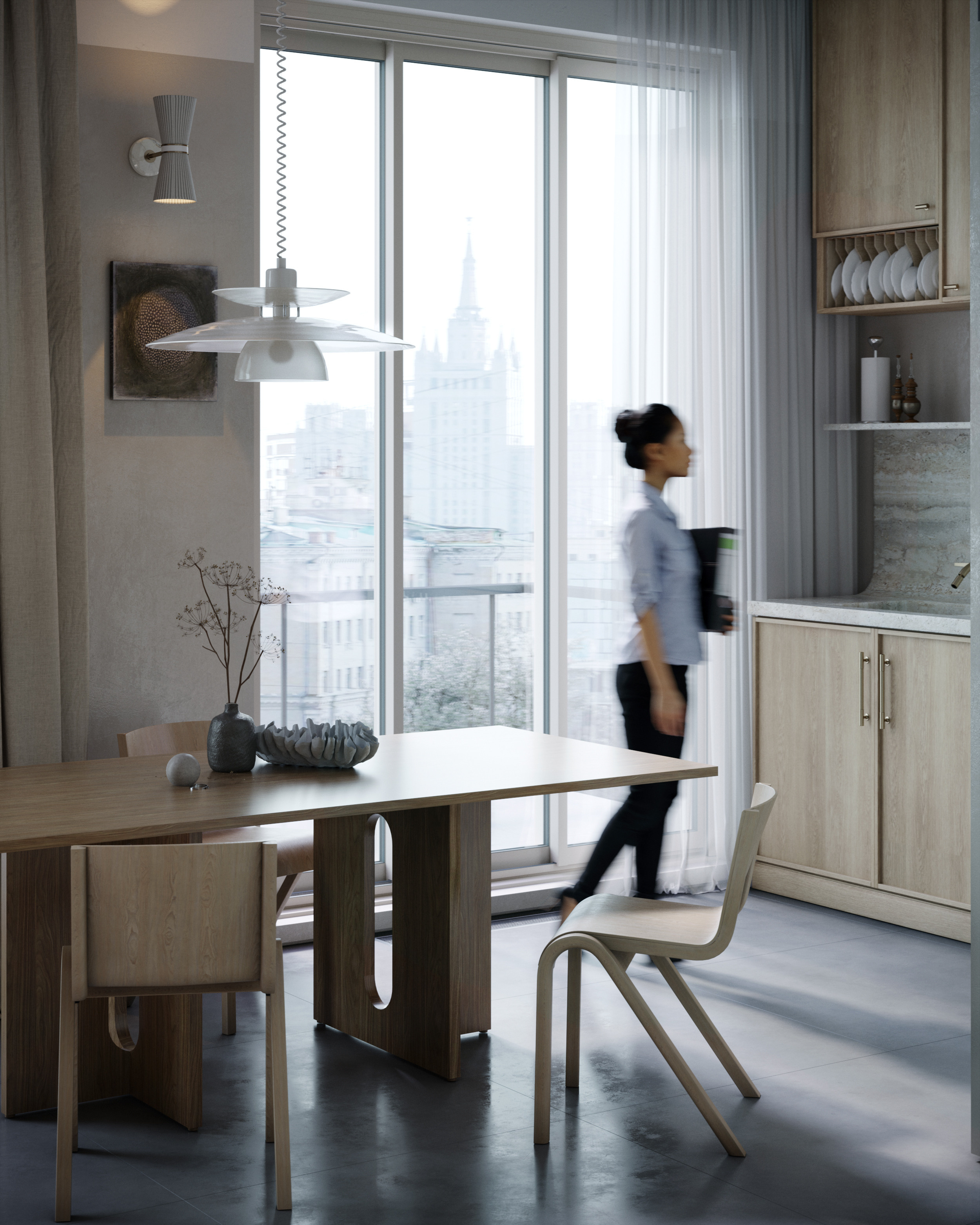 APARTMENT IN MOSKOW. Визуализации Дизайн проектов