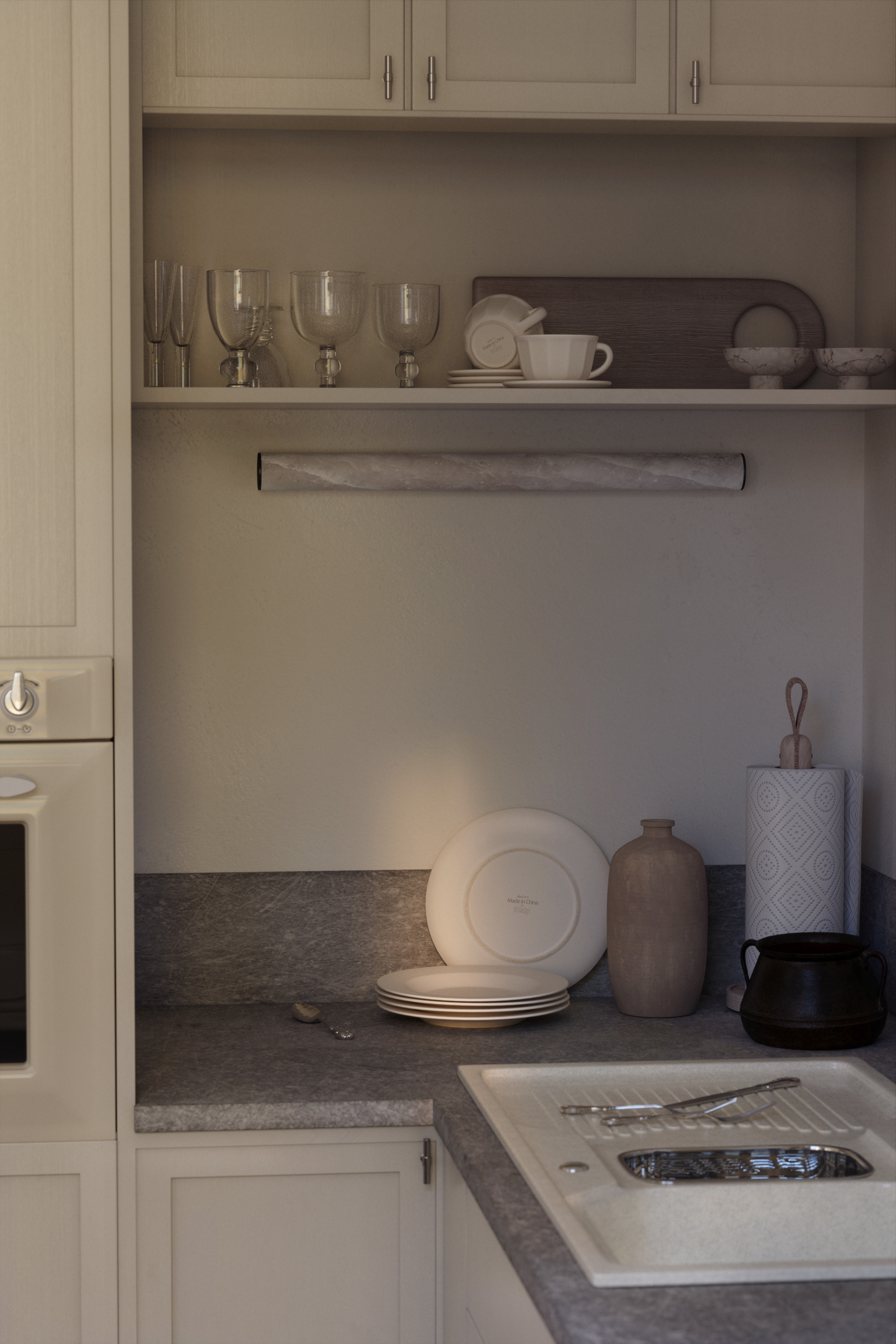 BEDROOM GREEN. Визуализации Дизайн проектов