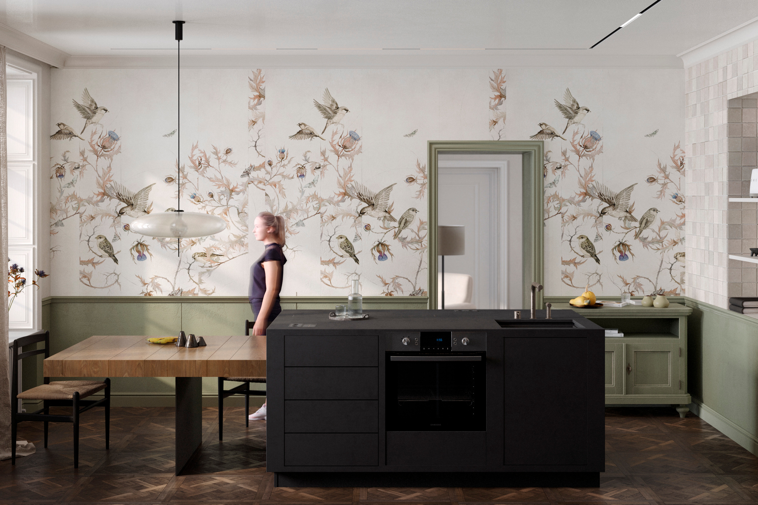 BEDROOM YELLOW. Визуализации Дизайн проектов