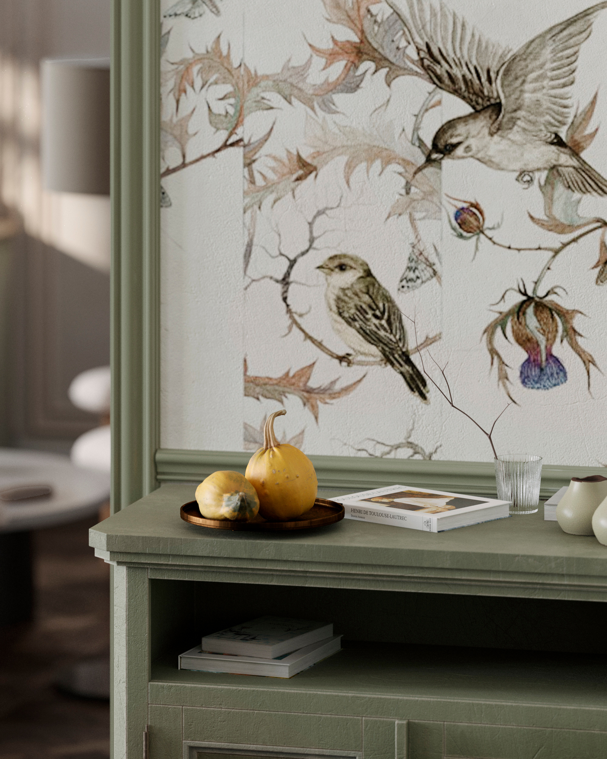 BEDROOM YELLOW. Визуализации Дизайн проектов