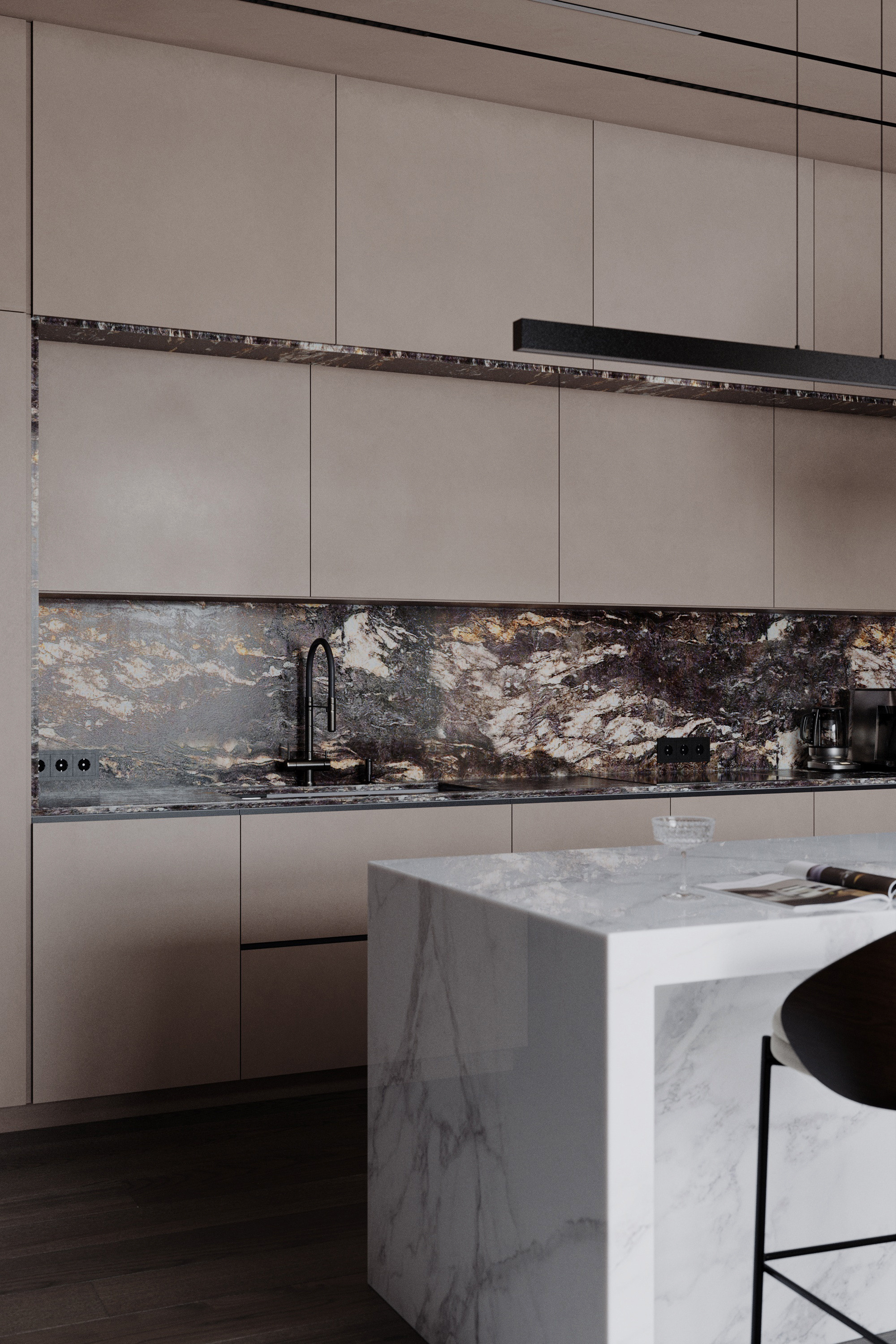 Пентхаус. Архитекторы Бюро SPHERA. Визуализации Дизайн проектов