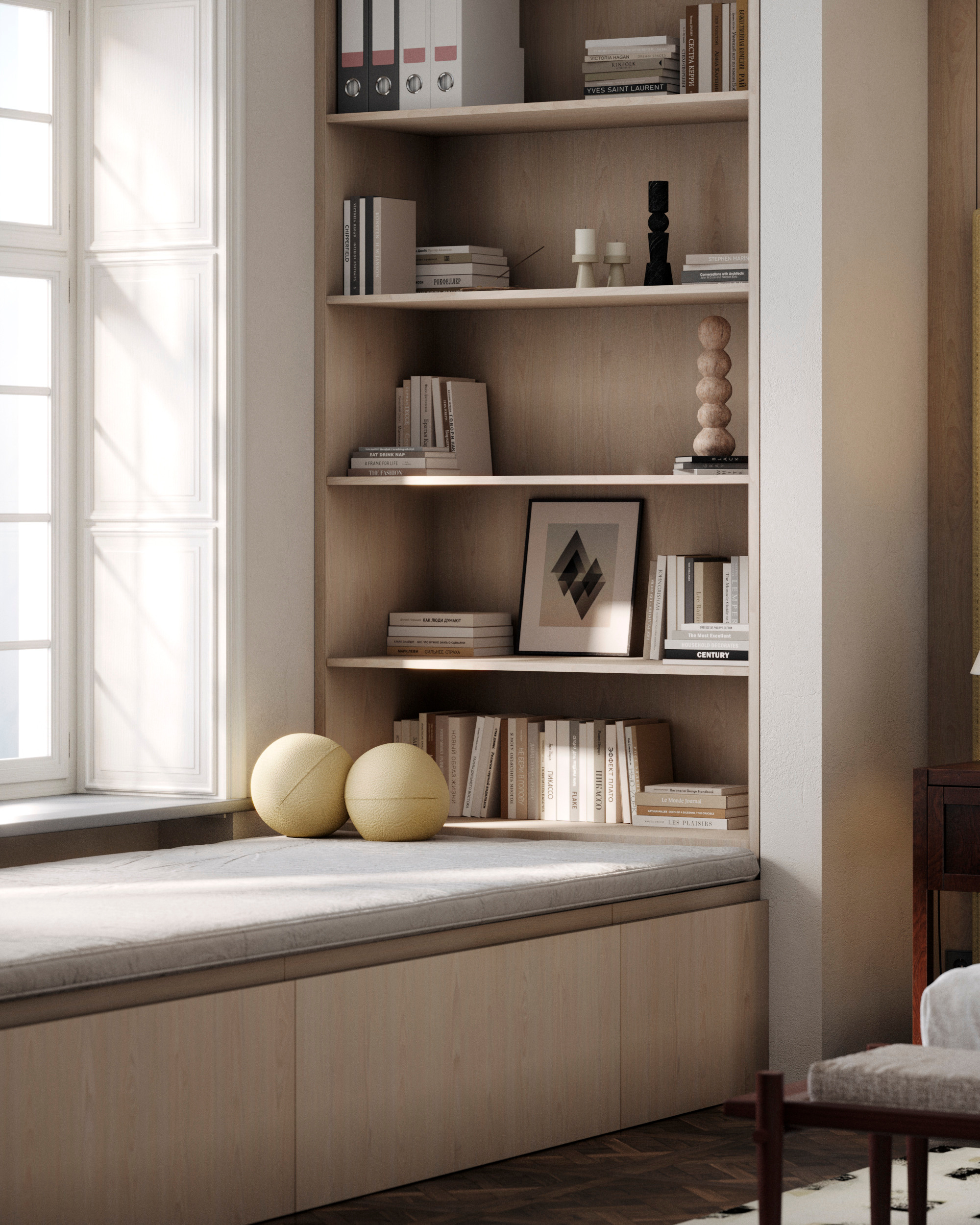 BEDROOM YELLOW. Визуализации Дизайн проектов