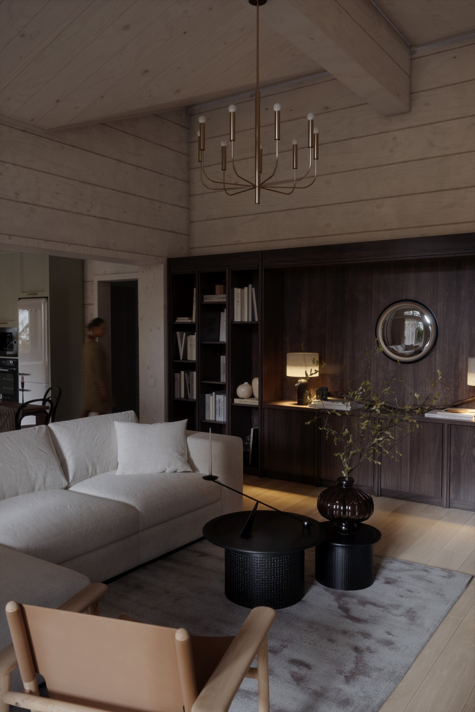 Загородный Дом. Архитектор Наталья Форш. Визуализации Дизайн проектов