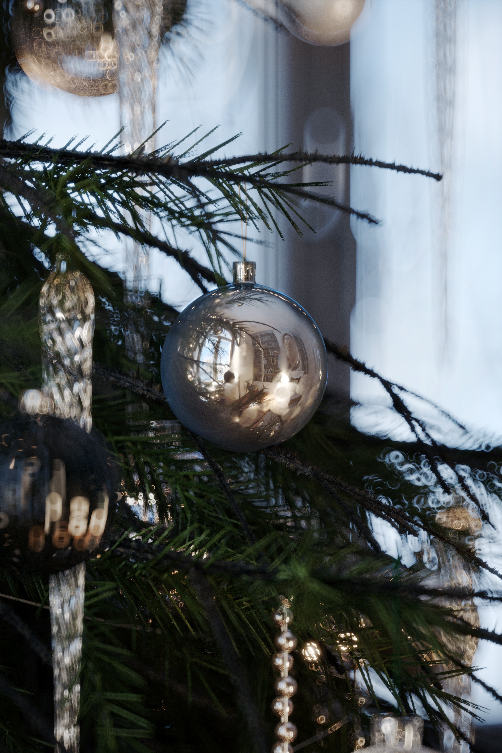 NEW YEAR MOOD. Визуализации Дизайн проектов