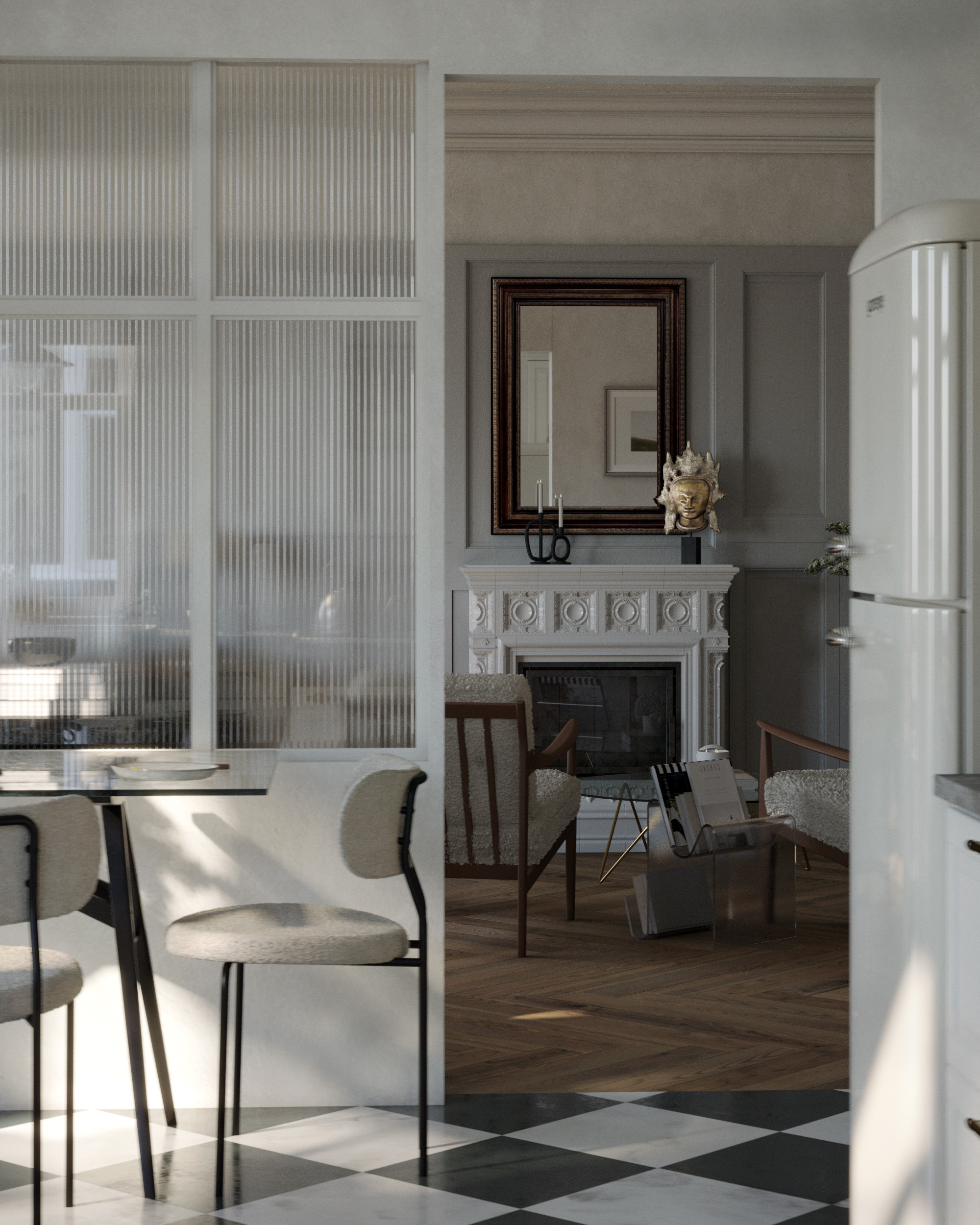 APARTMENT 1. Визуализации Дизайн проектов