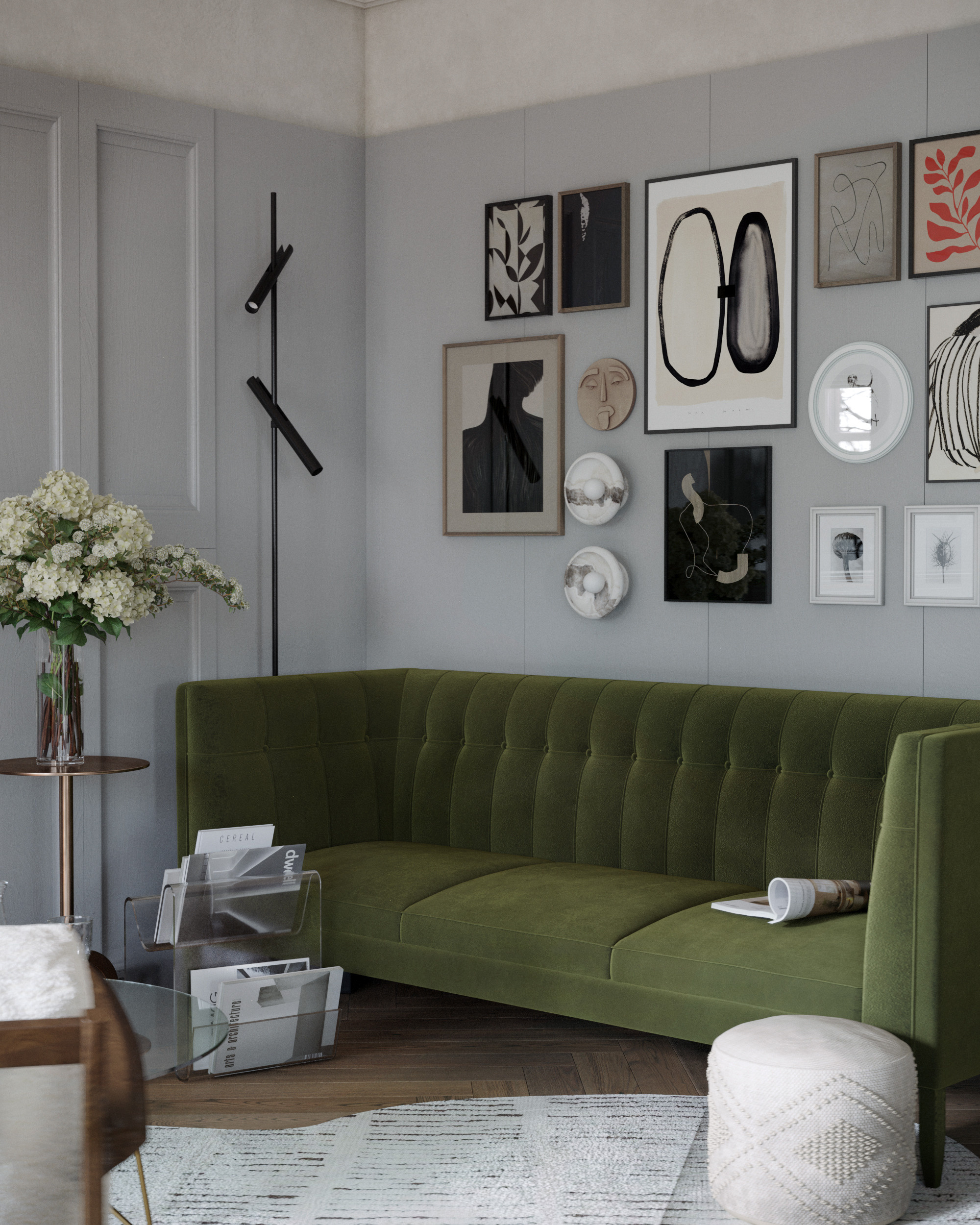 APARTMENT 1. Визуализации Дизайн проектов