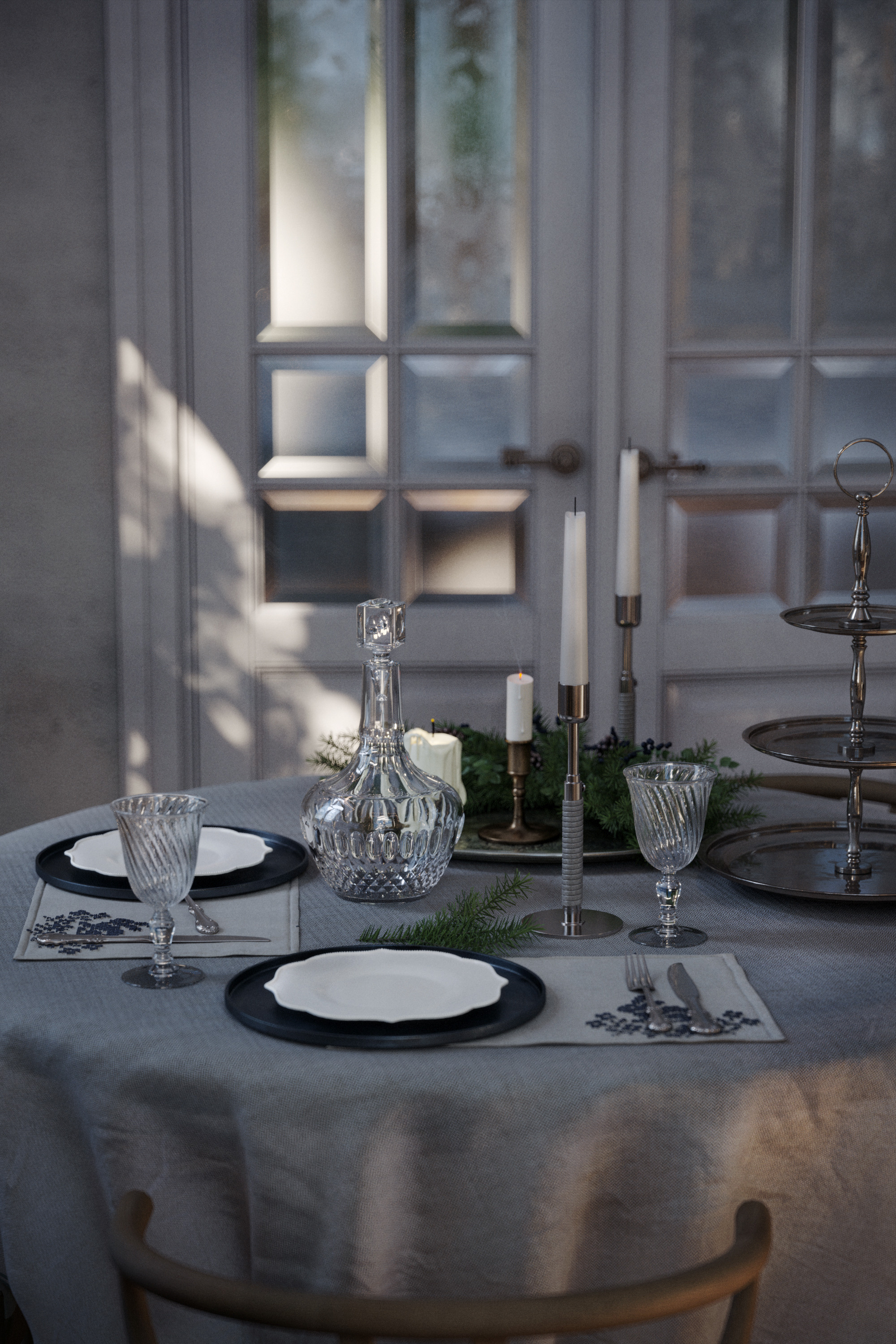 NEW YEAR MOOD. Визуализации Дизайн проектов