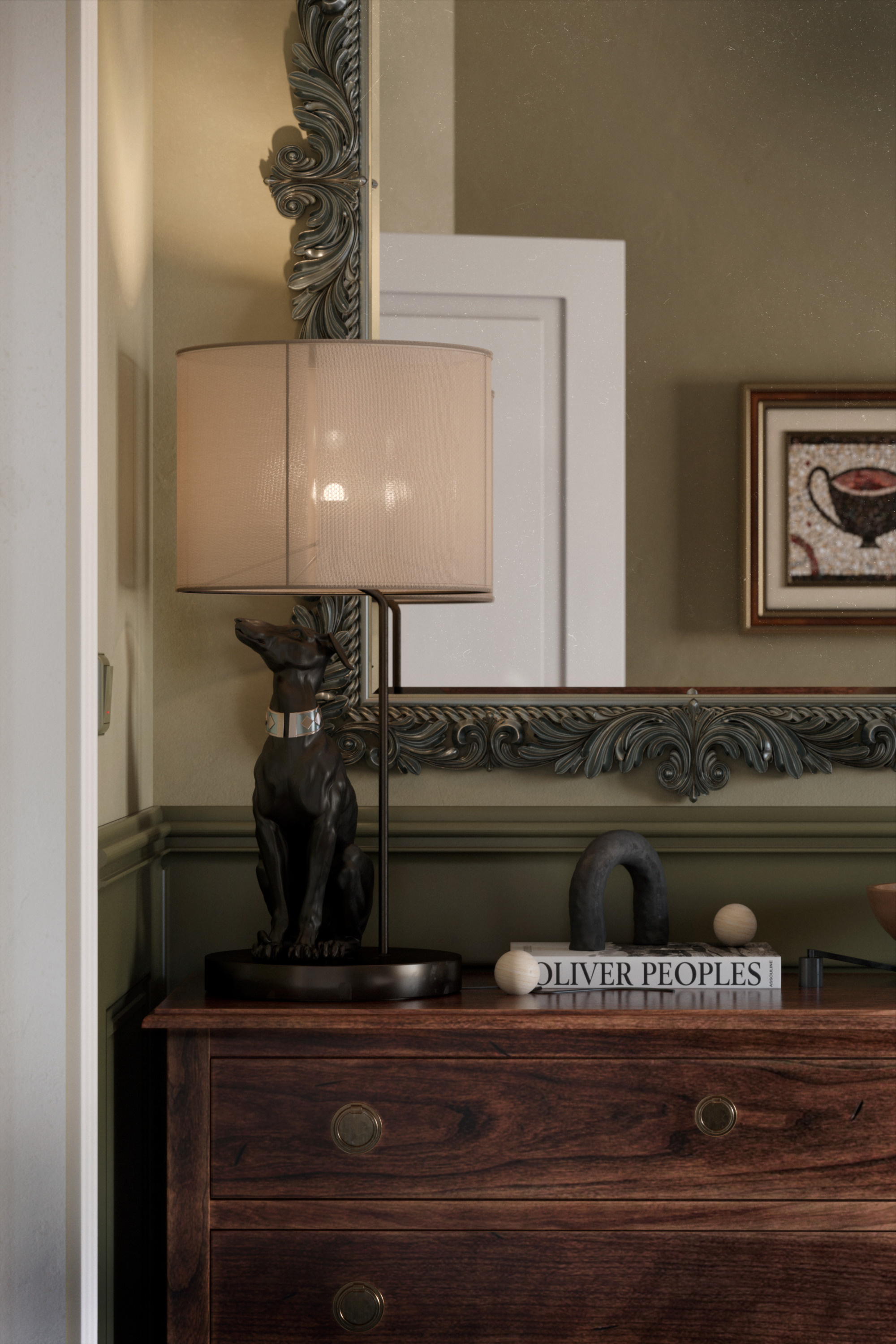 BEDROOM GREEN. Визуализации Дизайн проектов