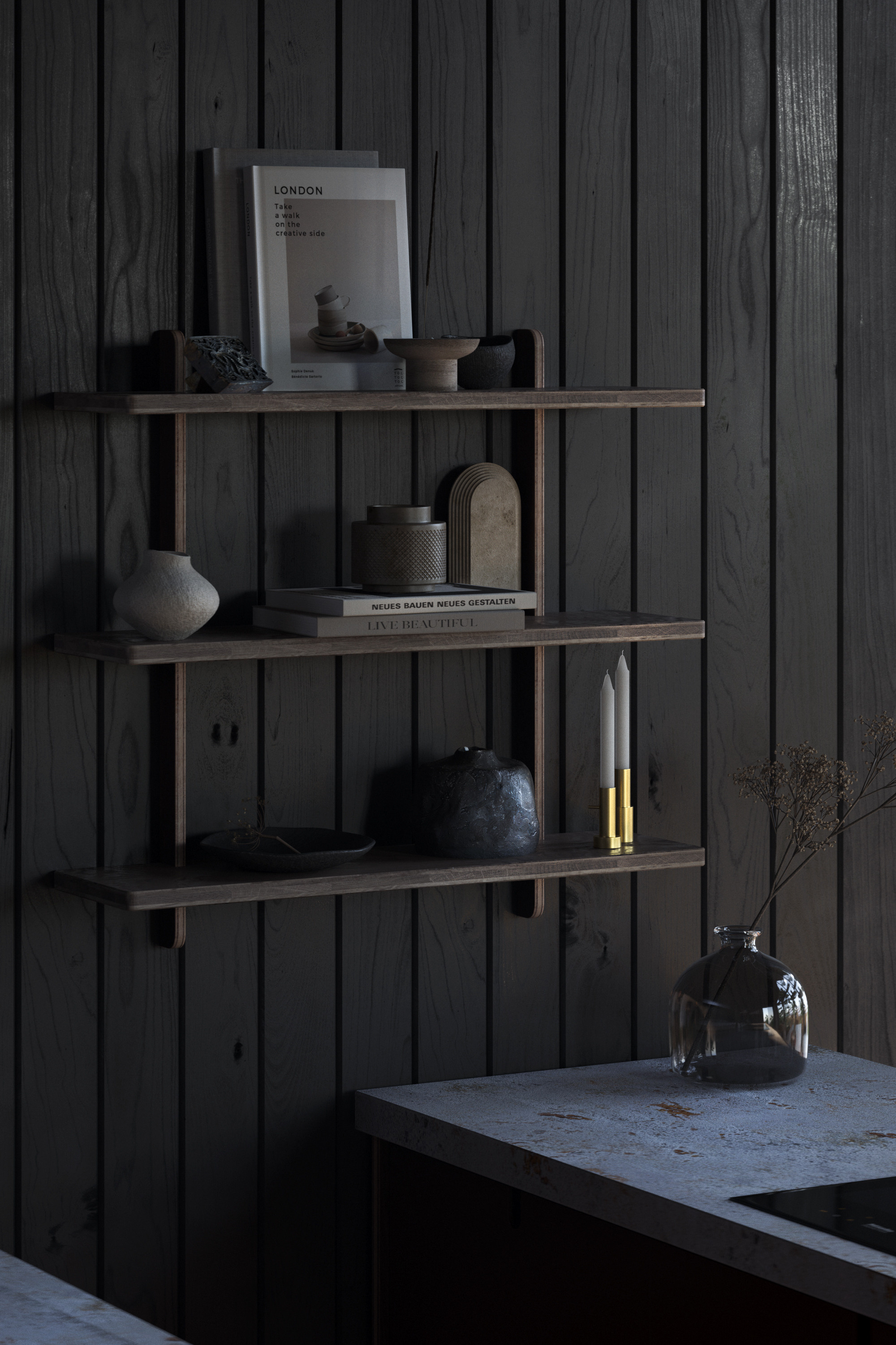 Дом в горах. Швеция. Архитектор Ольга Сушко. Визуализации Дизайн проектов