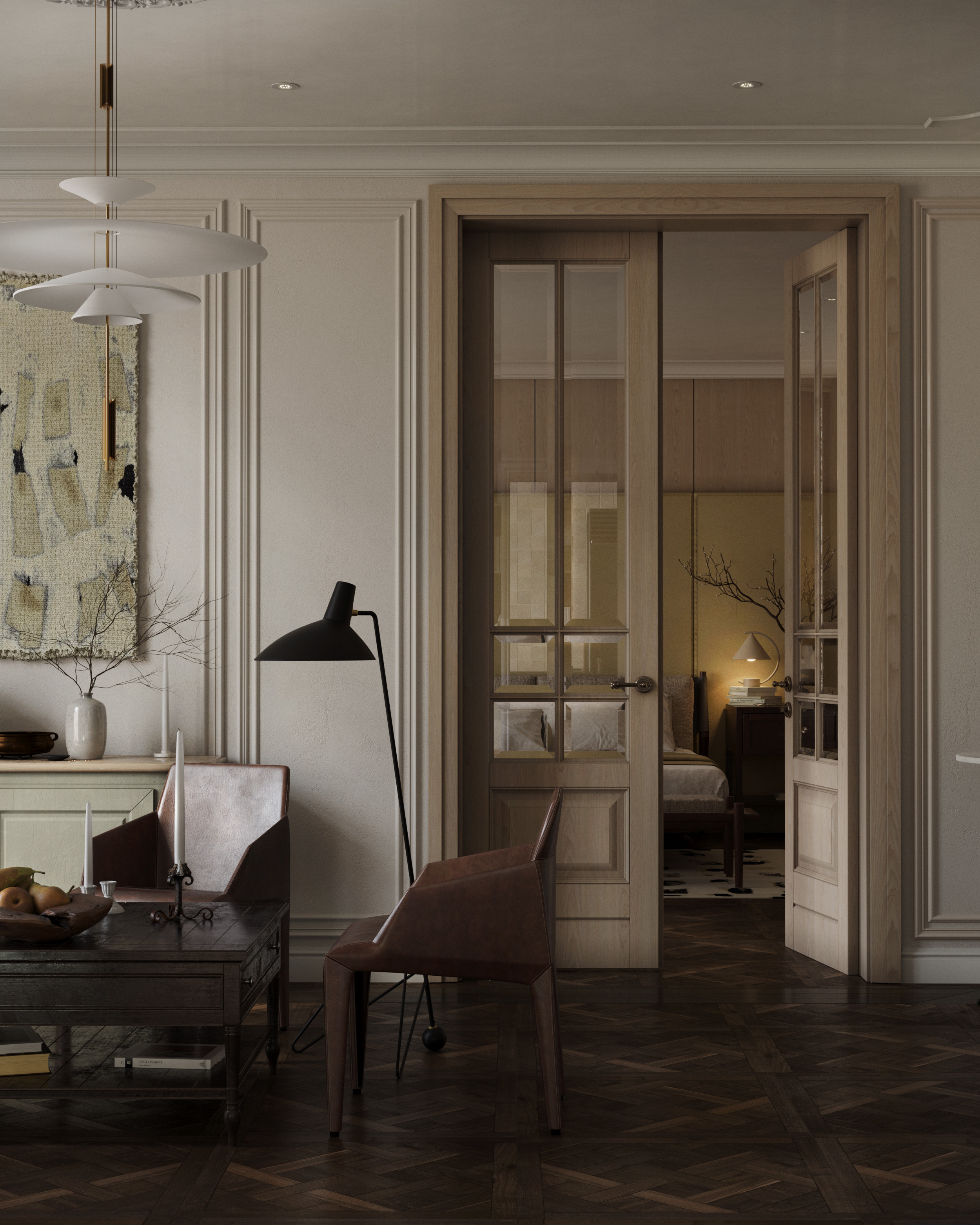 BEDROOM YELLOW. Визуализации Дизайн проектов