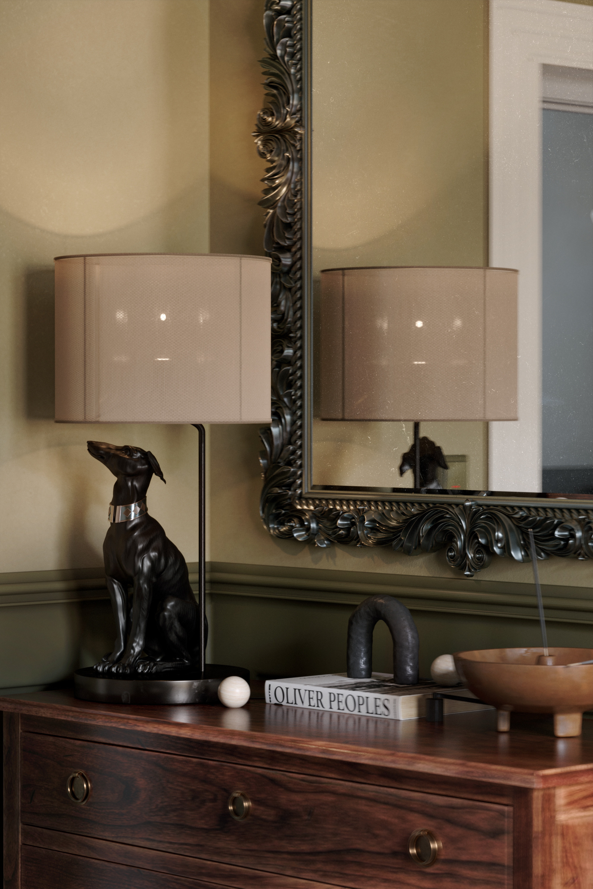 BEDROOM GREEN. Визуализации Дизайн проектов