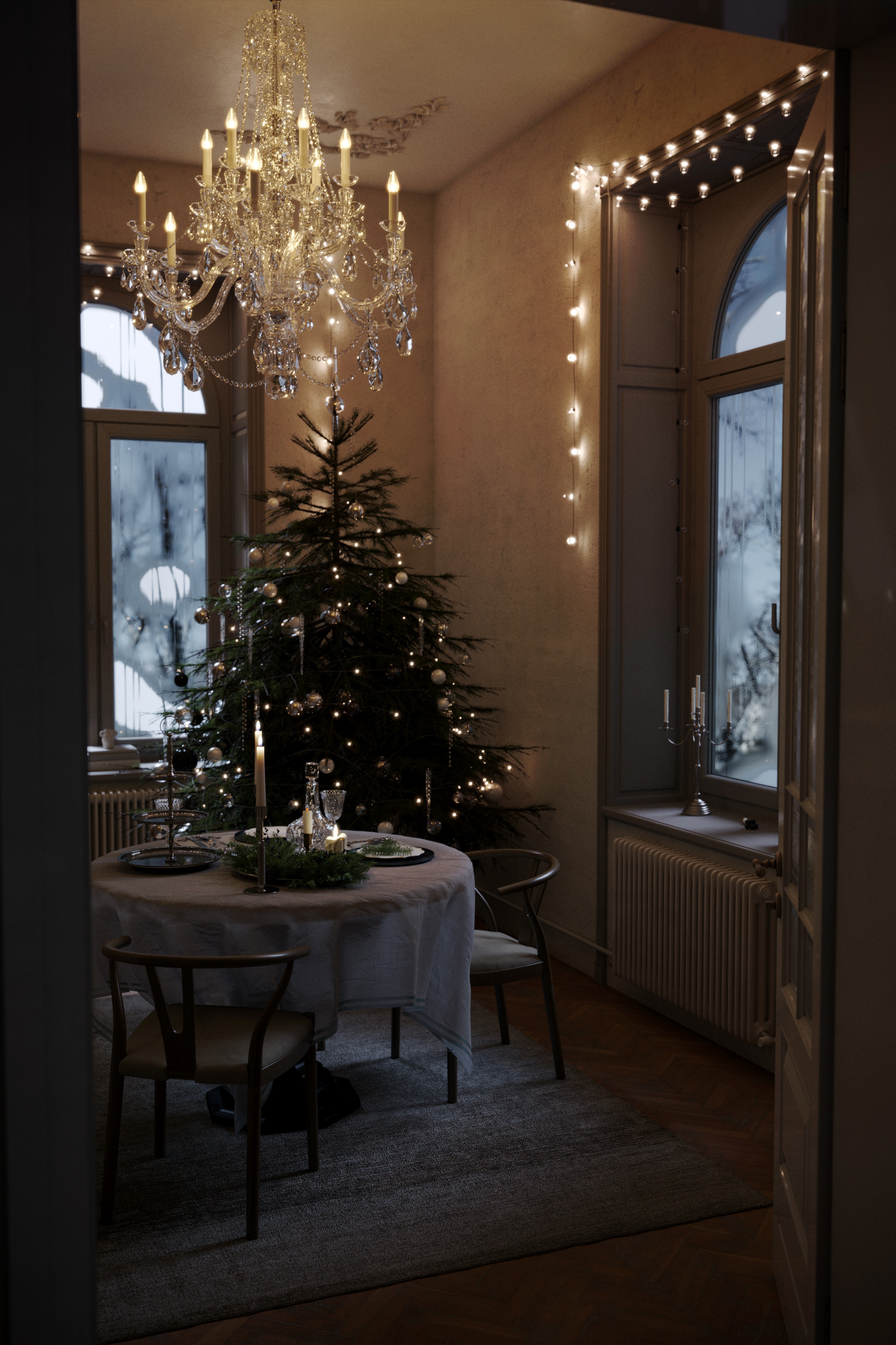 NEW YEAR MOOD. Визуализации Дизайн проектов