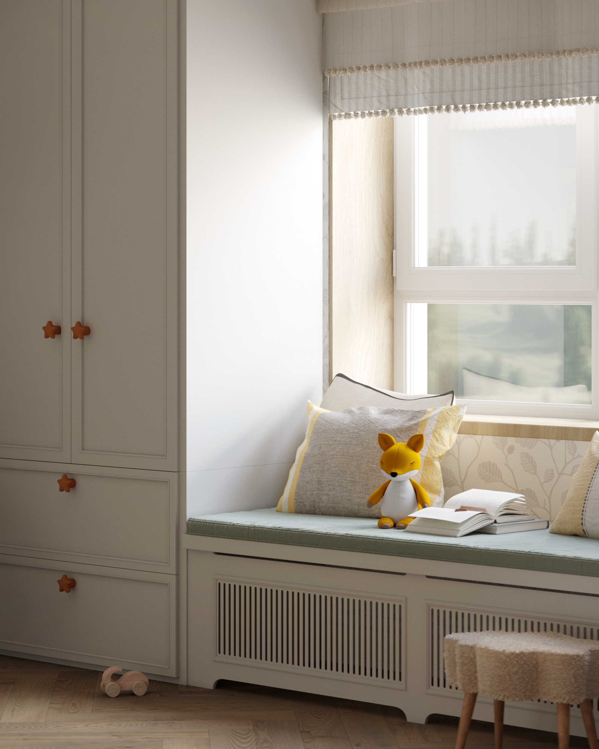 KID'S BEDROOM. Архитекторы бюро SPHERA. Визуализации Дизайн проектов