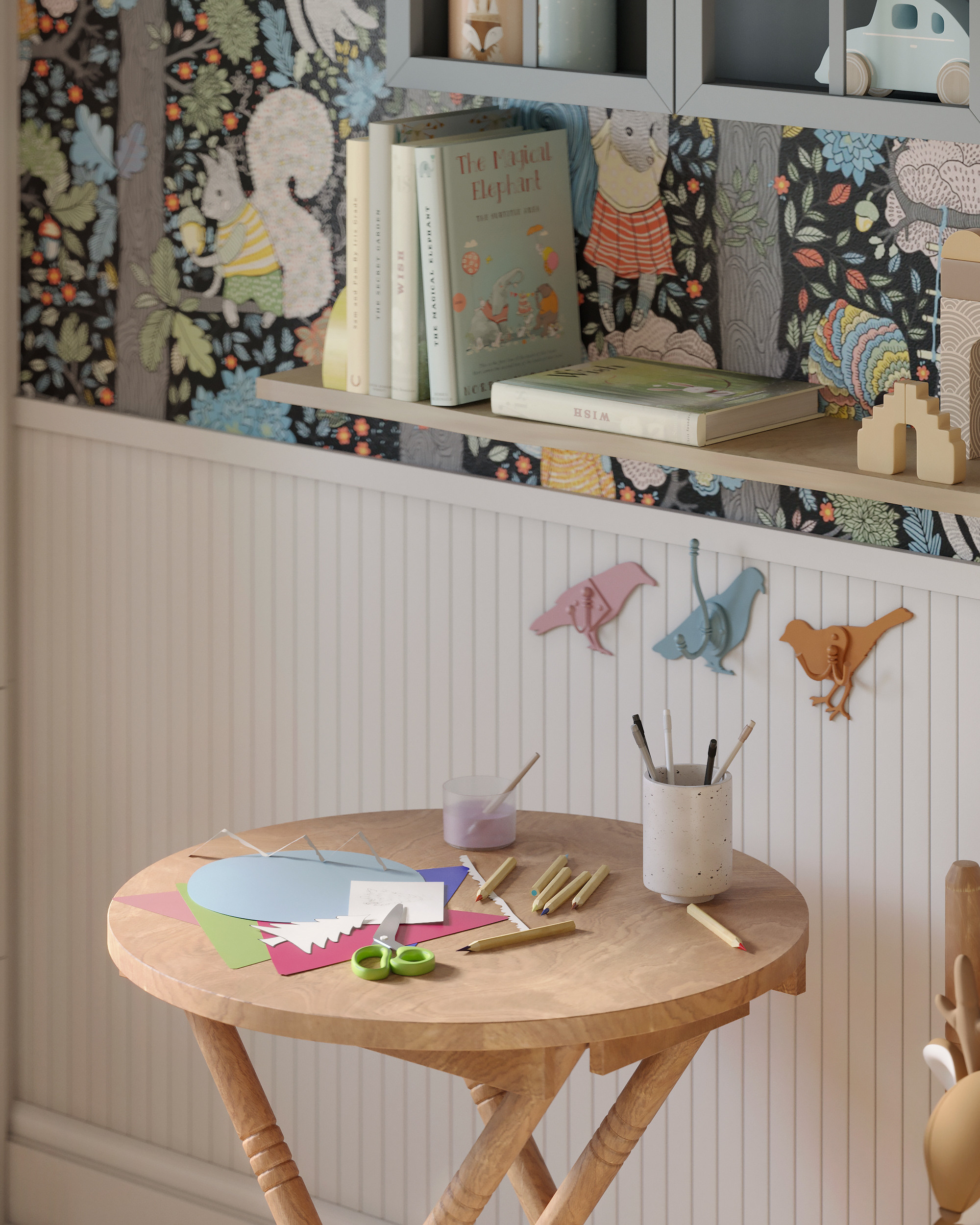 KID'S BEDROOM. Архитекторы бюро SPHERA. Визуализации Дизайн проектов