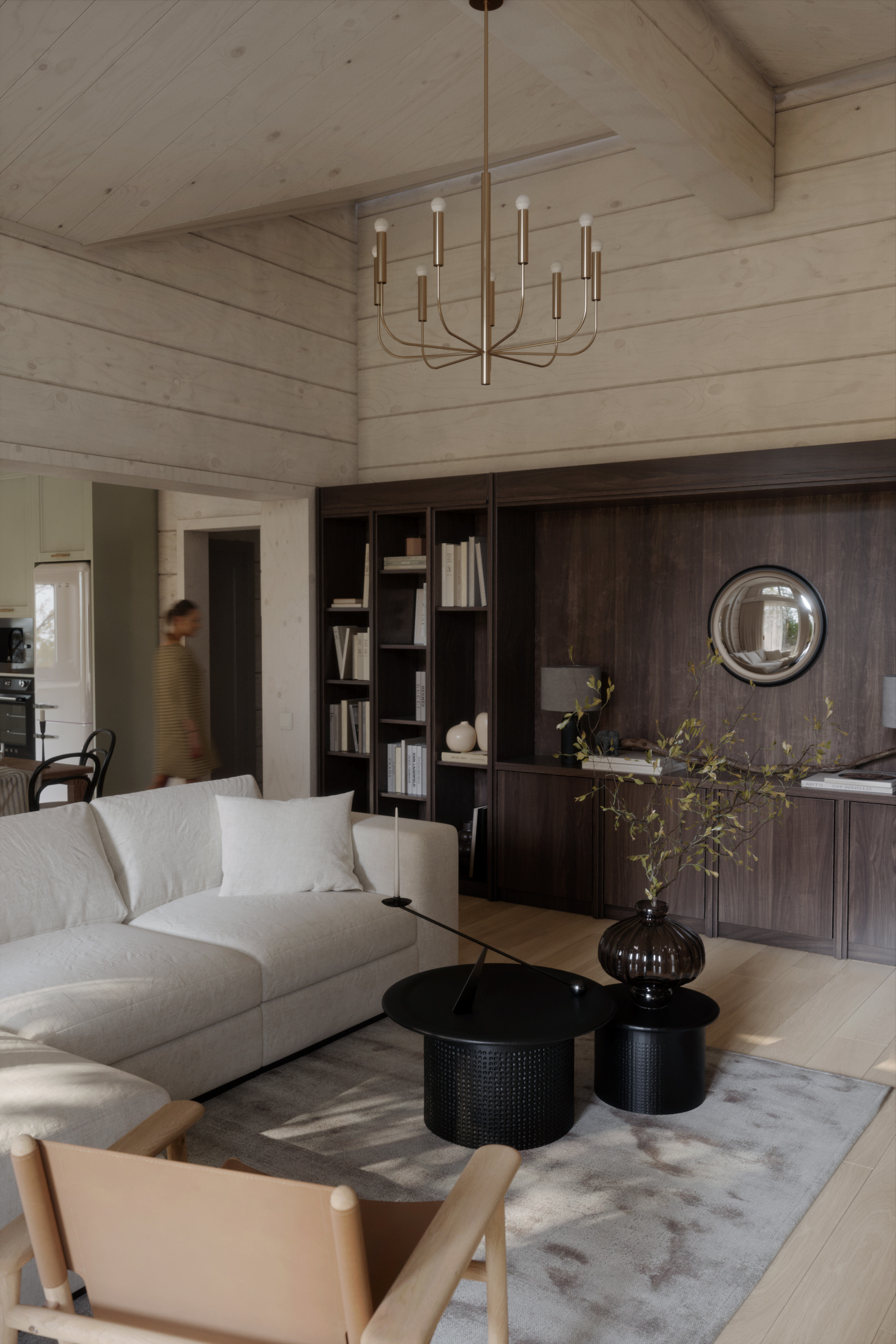 Загородный Дом. Архитектор Наталья Форш. Визуализации Дизайн проектов