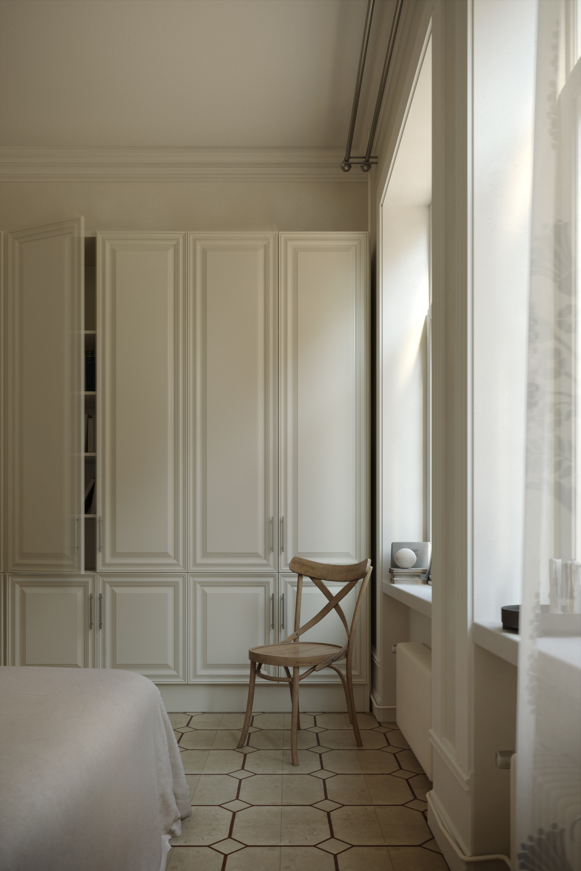 BEDROOM GREEN. Визуализации Дизайн проектов