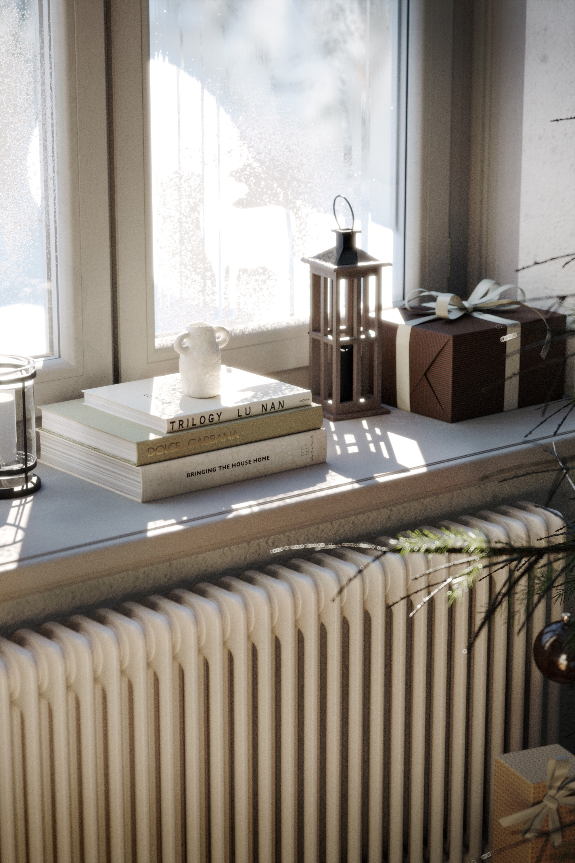 NEW YEAR MOOD. Визуализации Дизайн проектов